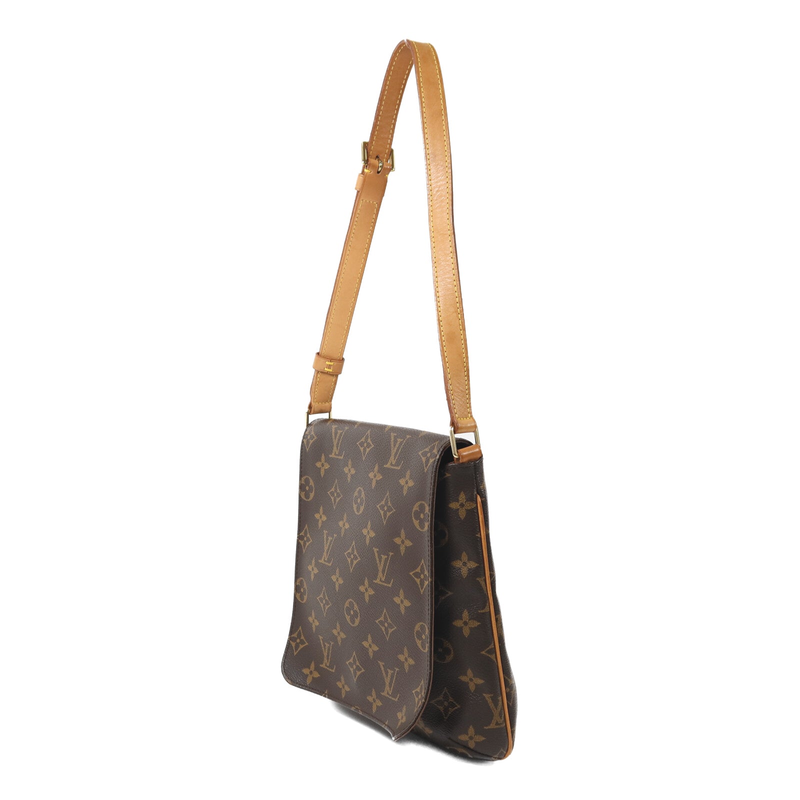 LOUIS VUITTON 【激減優惠】Monogram Musette Salsa金扣肩背袋