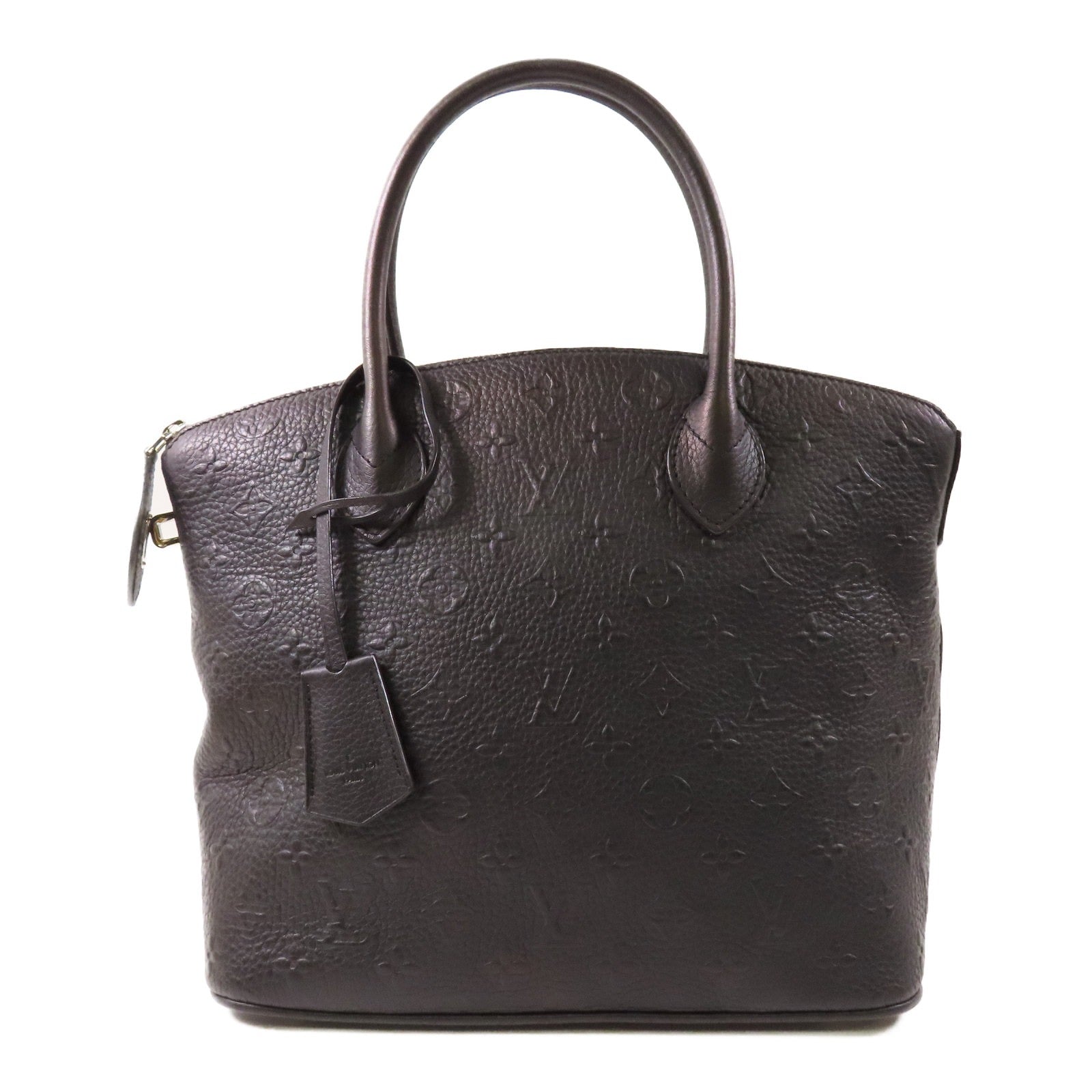 LOUIS VUITTON 【激減優惠】牛皮皮革Revelation Lockit銀扣手挽袋