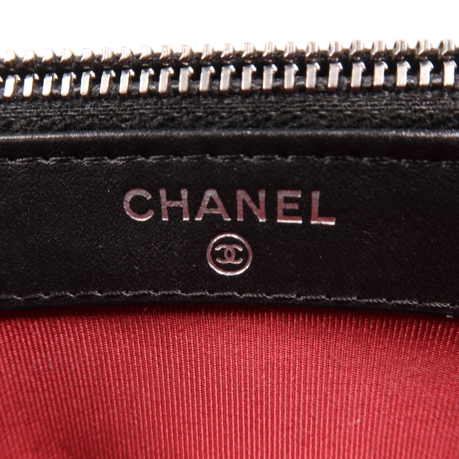 CHANEL 羊皮皮革Gabrielle WOC鏈帶肩背袋