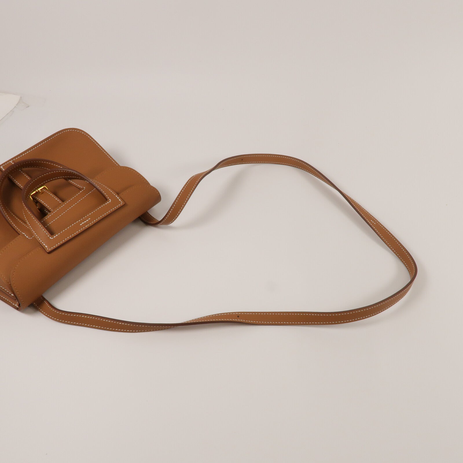 HERMES Swift皮革Mini Halzan手挽肩背兩用袋