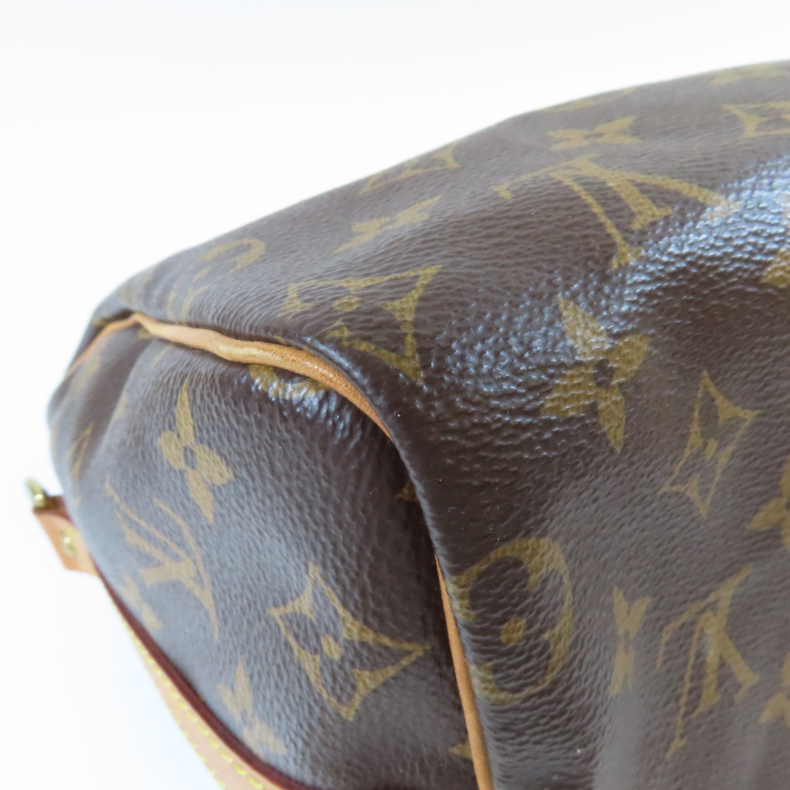 LOUIS VUITTON Monogram Speedy 25 Bandouliere金扣手挽肩背兩用袋啡色