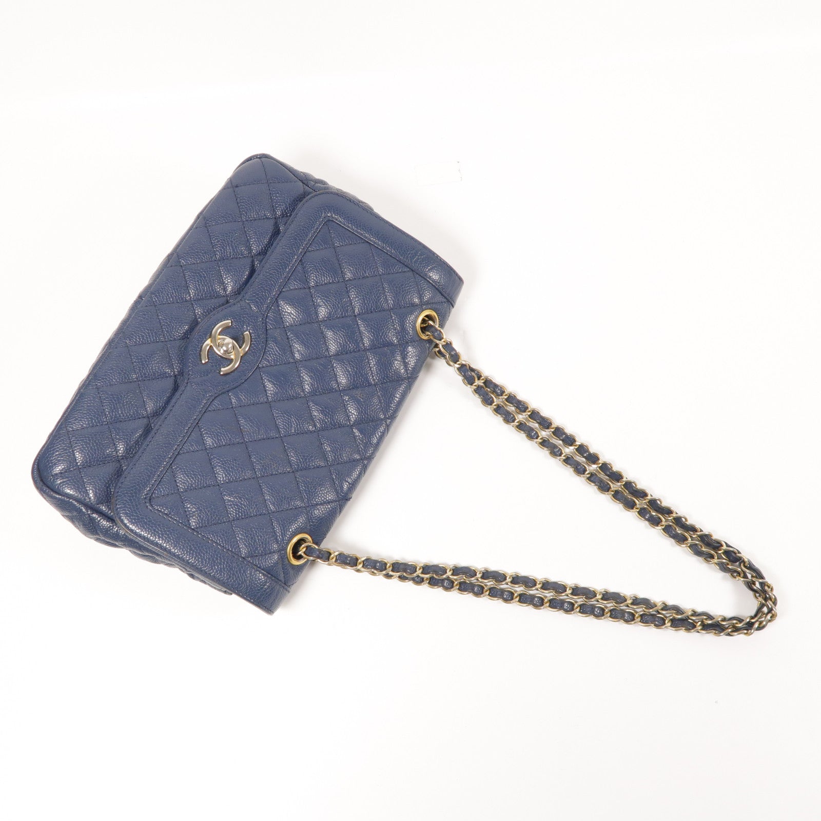 CHANEL 牛皮皮革Shoulder Bag鏈帶肩背袋