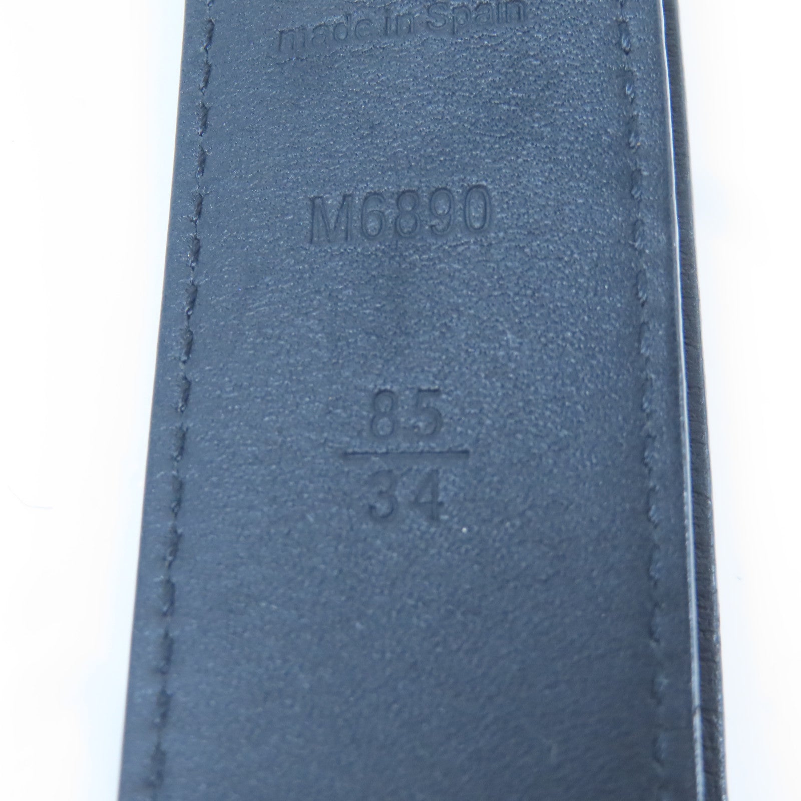LOUIS VUITTON Monogram Ceinture Belt金扣皮帶黑色/彩色
