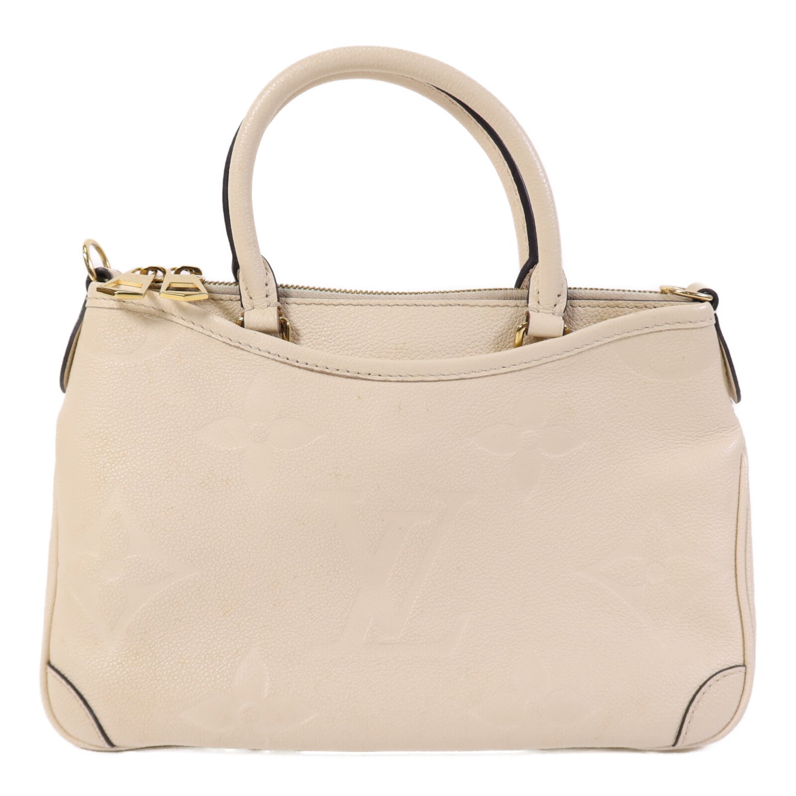 LOUIS VUITTON 【激減優惠】Monogram Empreinte Trianon PM金扣手挽肩背兩用袋