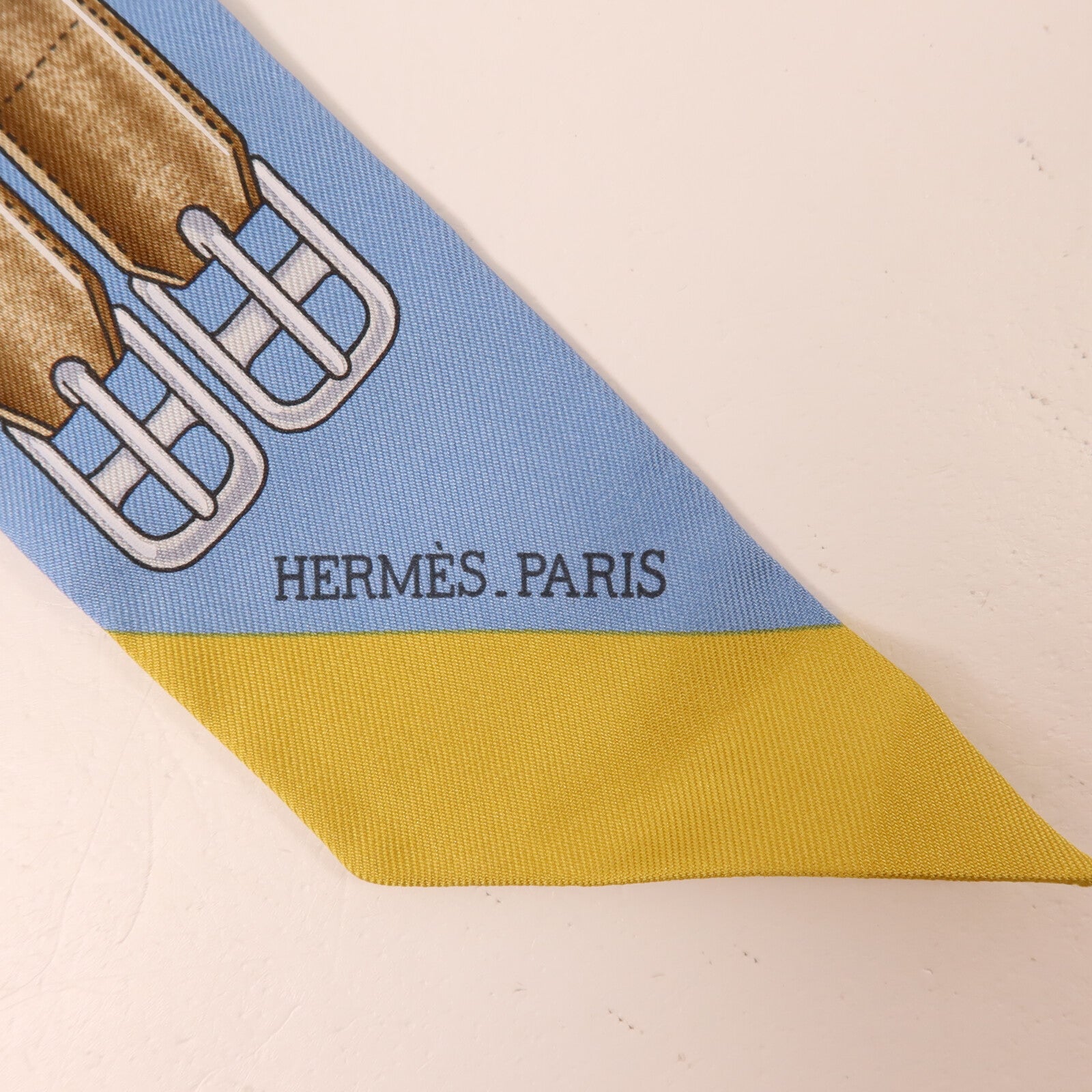 HERMES 絲質Twilly絲巾
