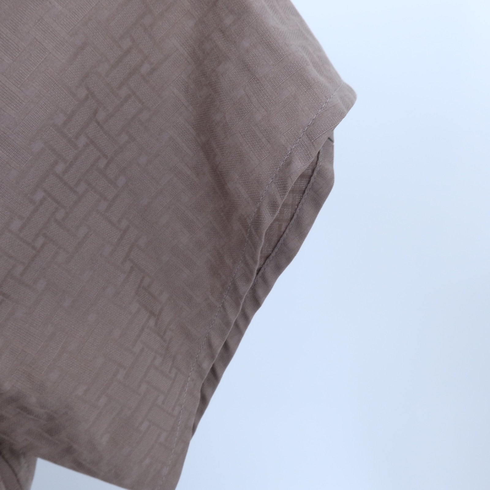 HERMES Cashmere/Silk Mosaique Zip-Up Dress連身裙