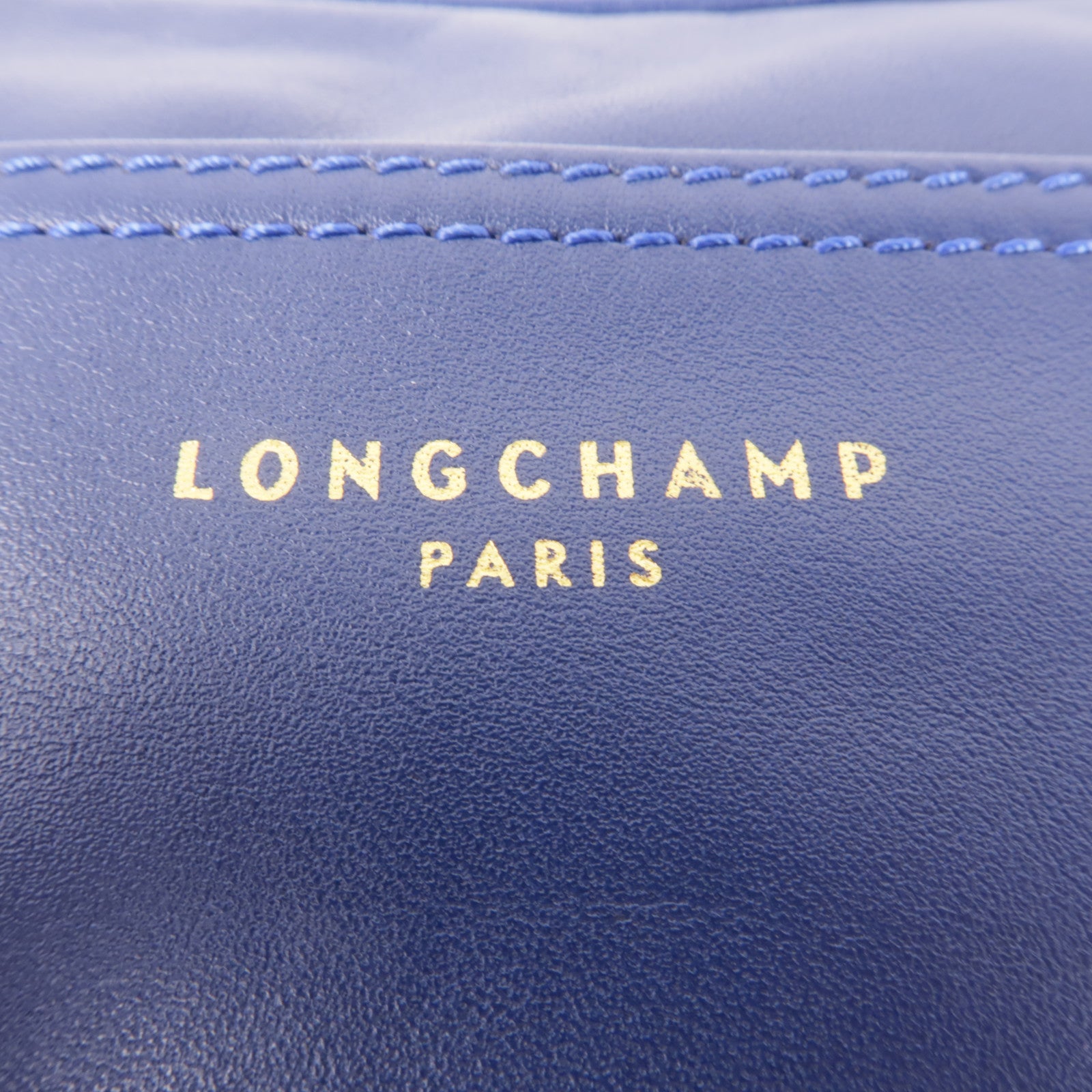 Longchamp 牛皮皮革Shoulder Bag金扣肩背袋