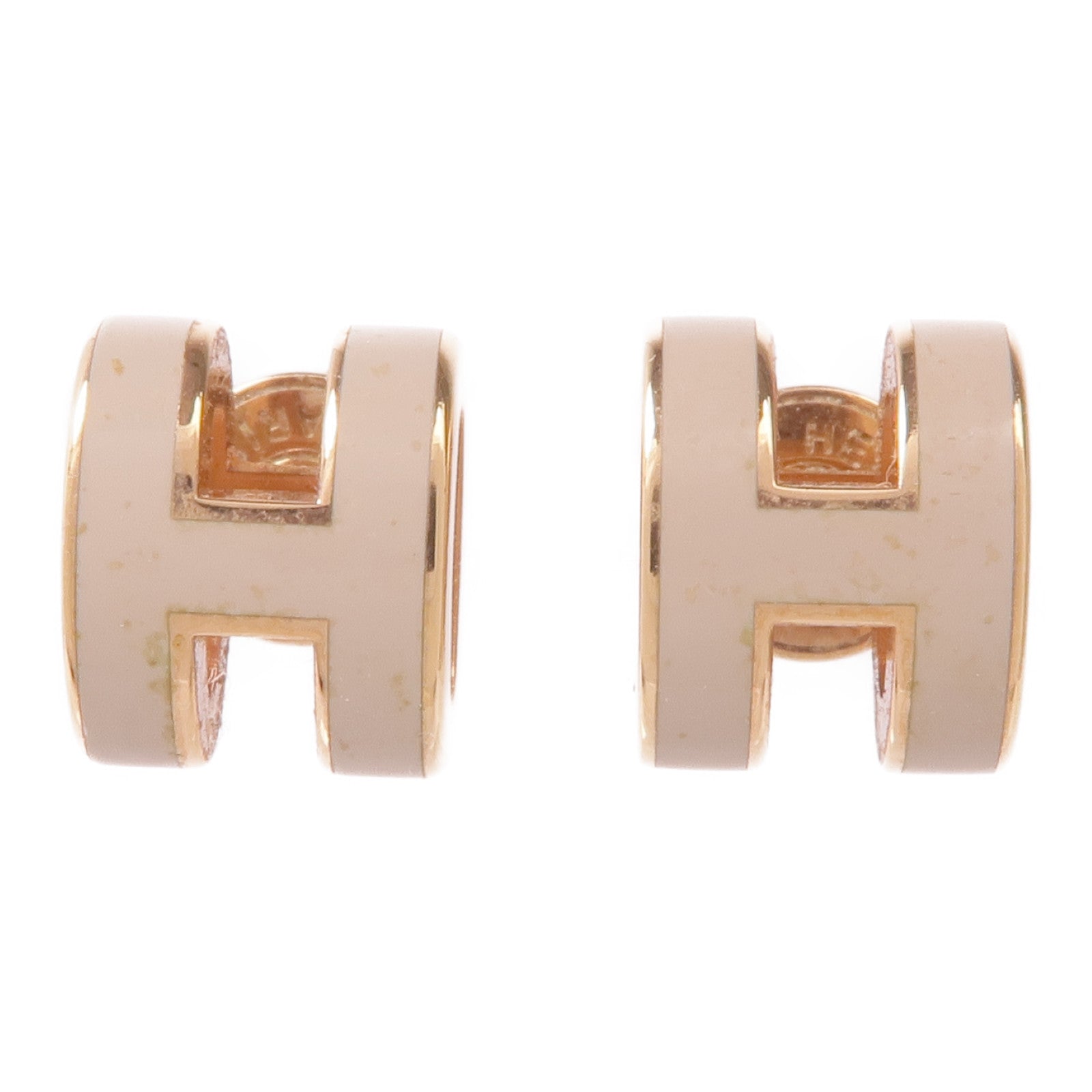 HERMES 金屬Mini Pop H Earrings耳環
