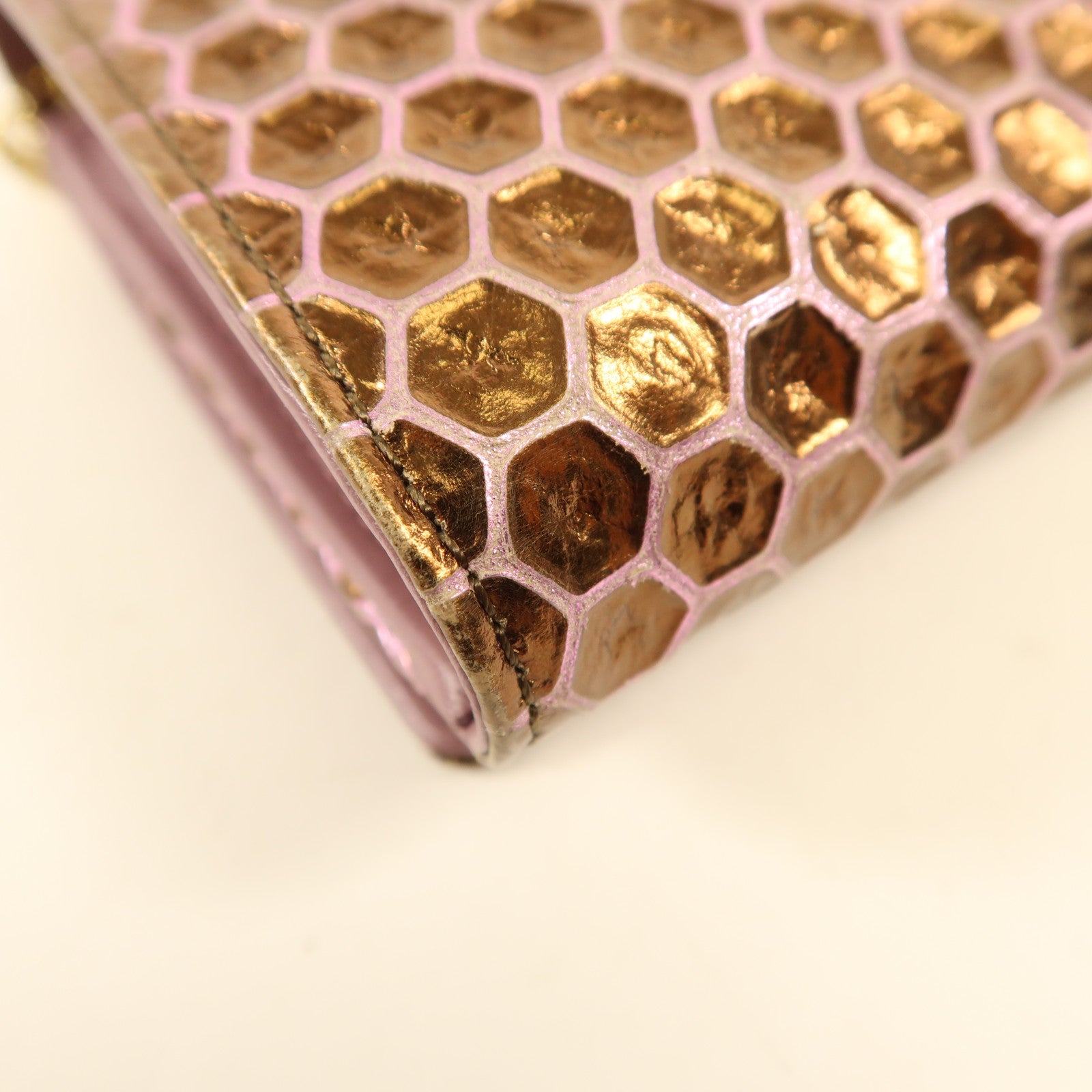 Vivienne Westwood 皮革Chain Shoulder金扣鏈帶肩背袋