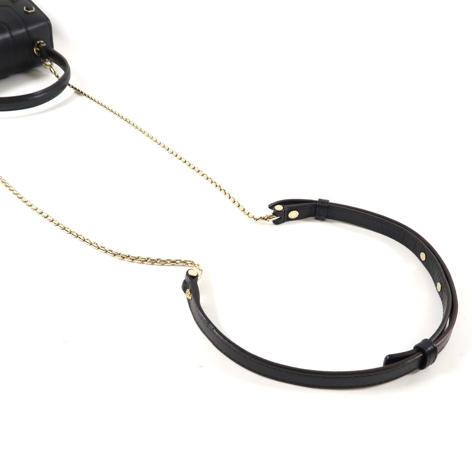 BVLGARI 牛皮皮革Serpenti Forever銀扣手挽肩背兩用袋黑色