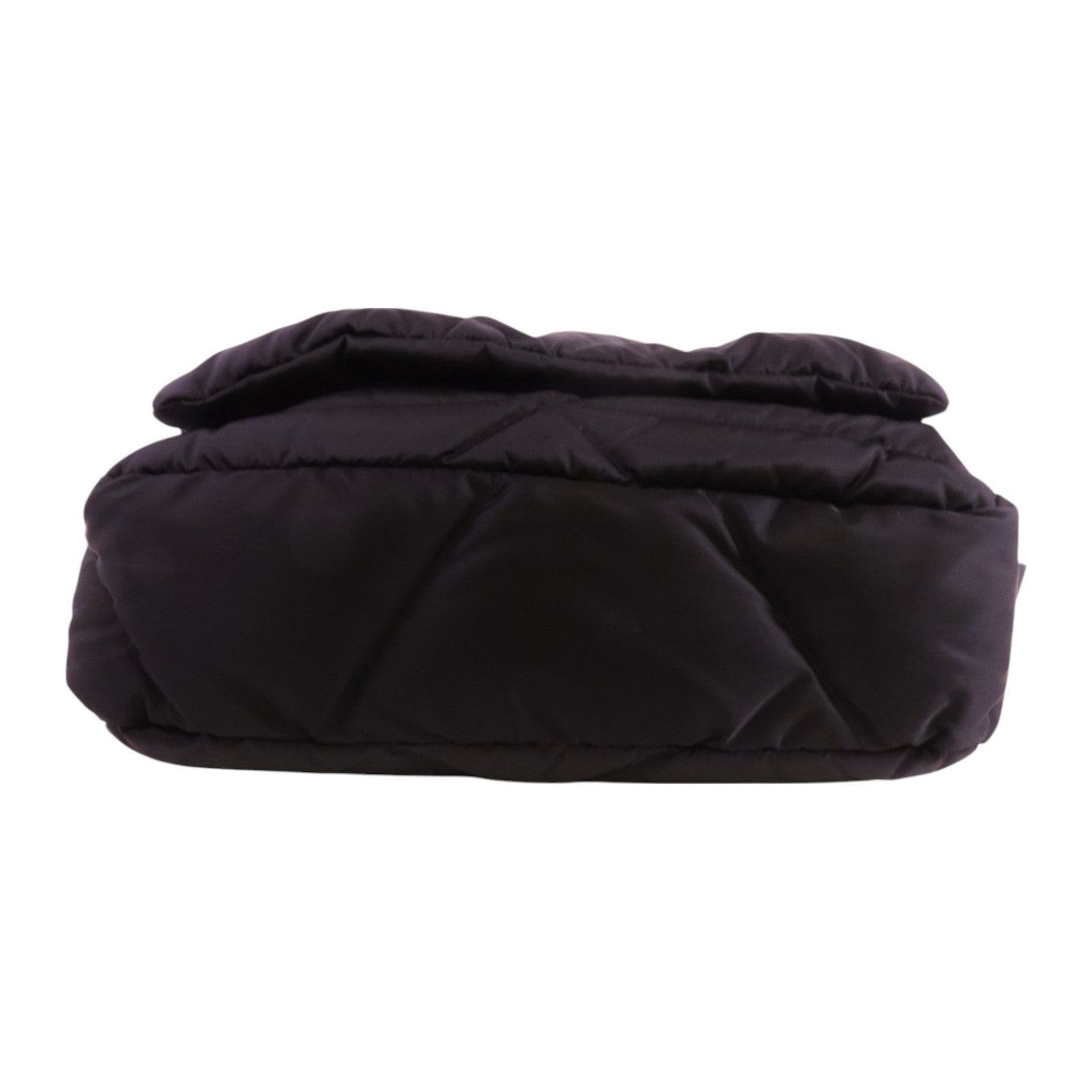 PRADA 尼龍Tessuto銀扣肩背袋