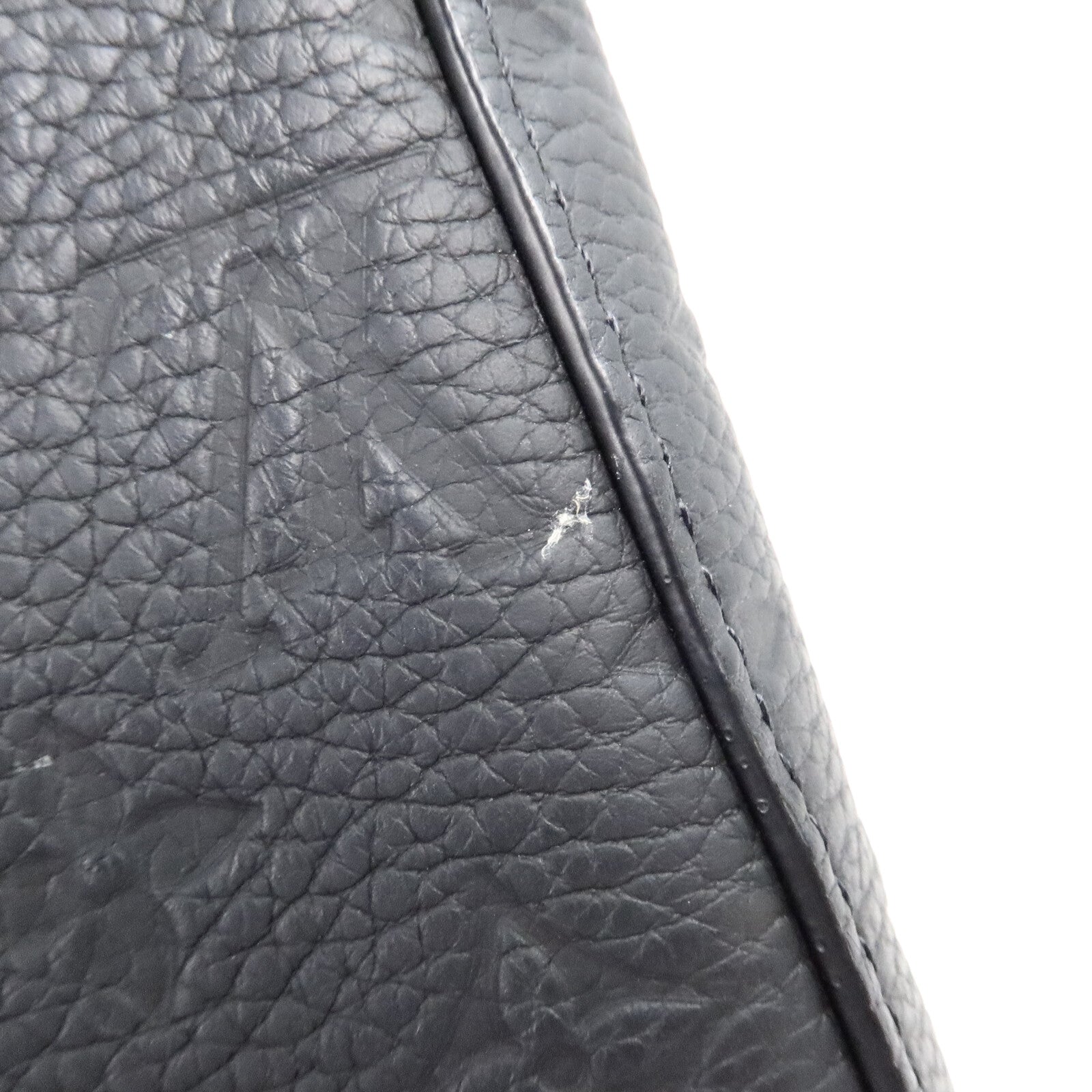 LOUIS VUITTON Monogram Taurillon S-Lock Vertical Wearable肩背袋