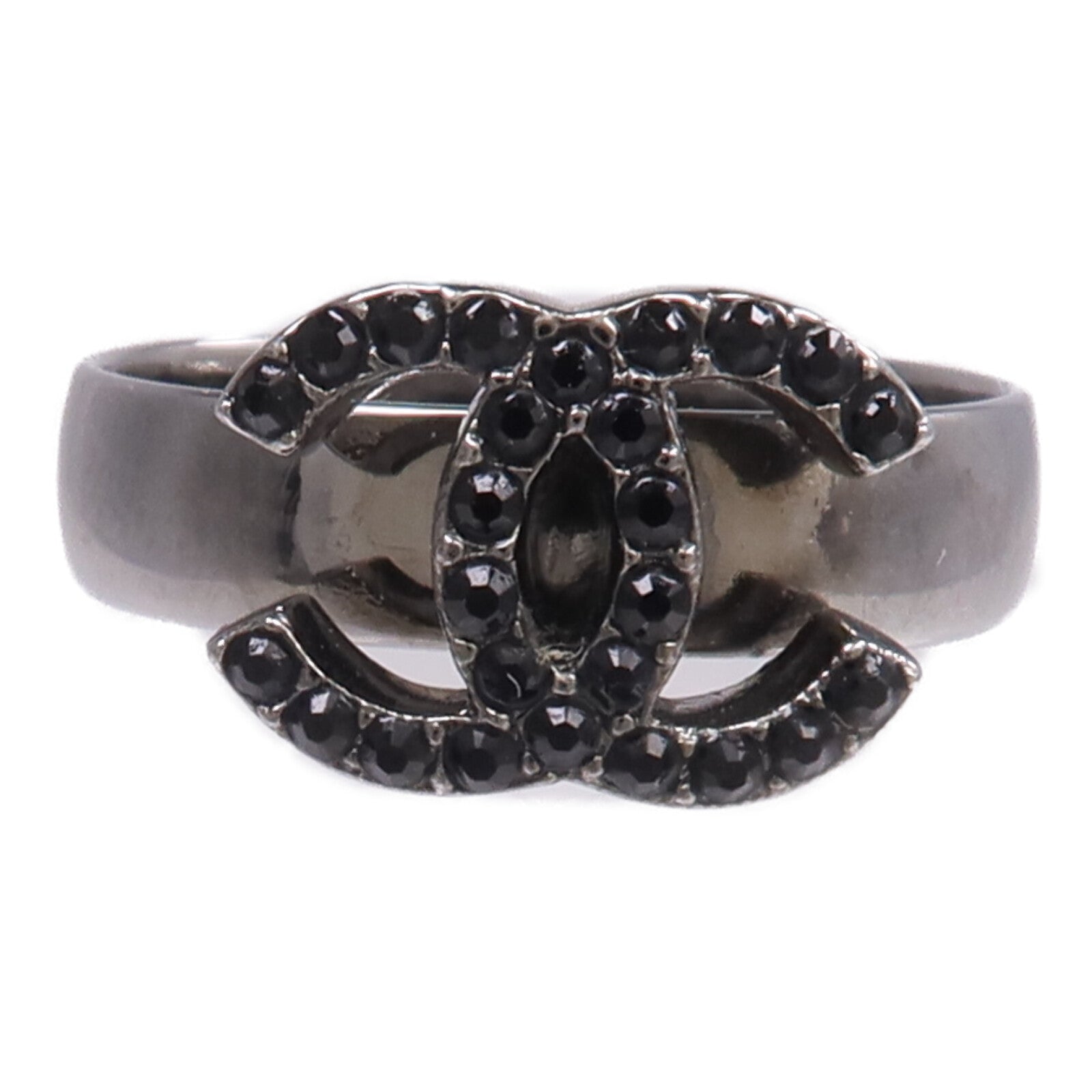 CHANEL 金屬Ring戒指US#7.5