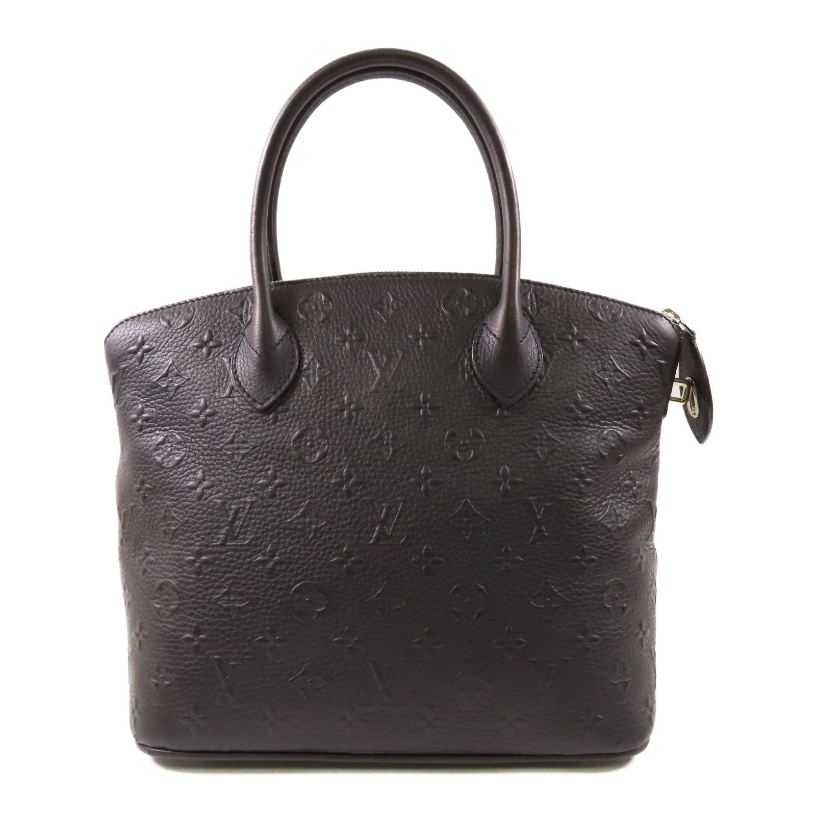 LOUIS VUITTON 【激減優惠】牛皮皮革Revelation Lockit銀扣手挽袋