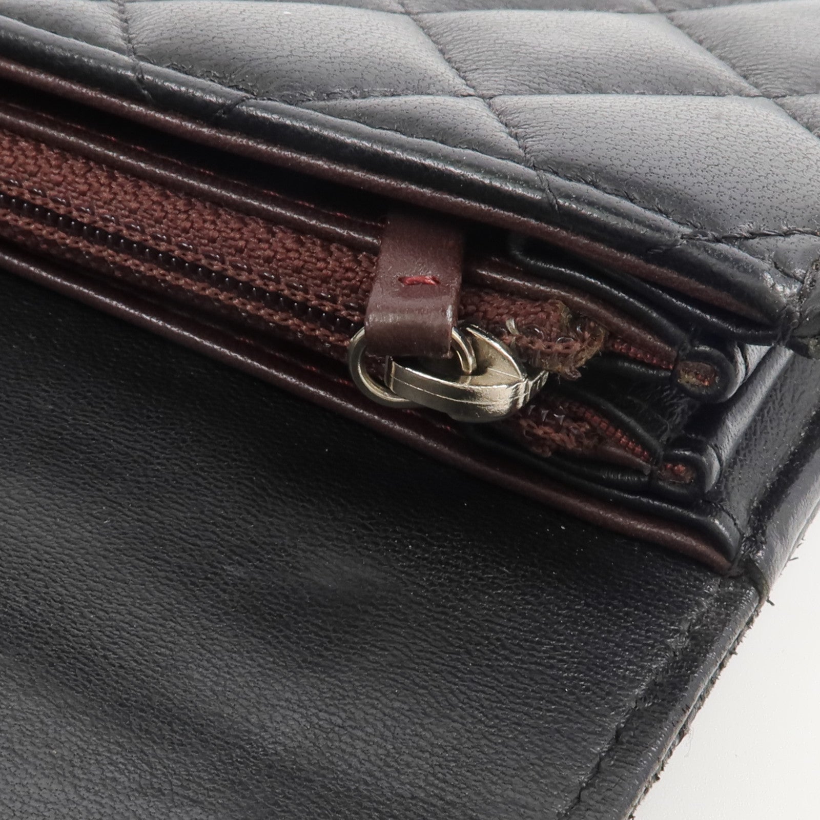 CHANEL 羊皮皮革Long Wallet長錢包