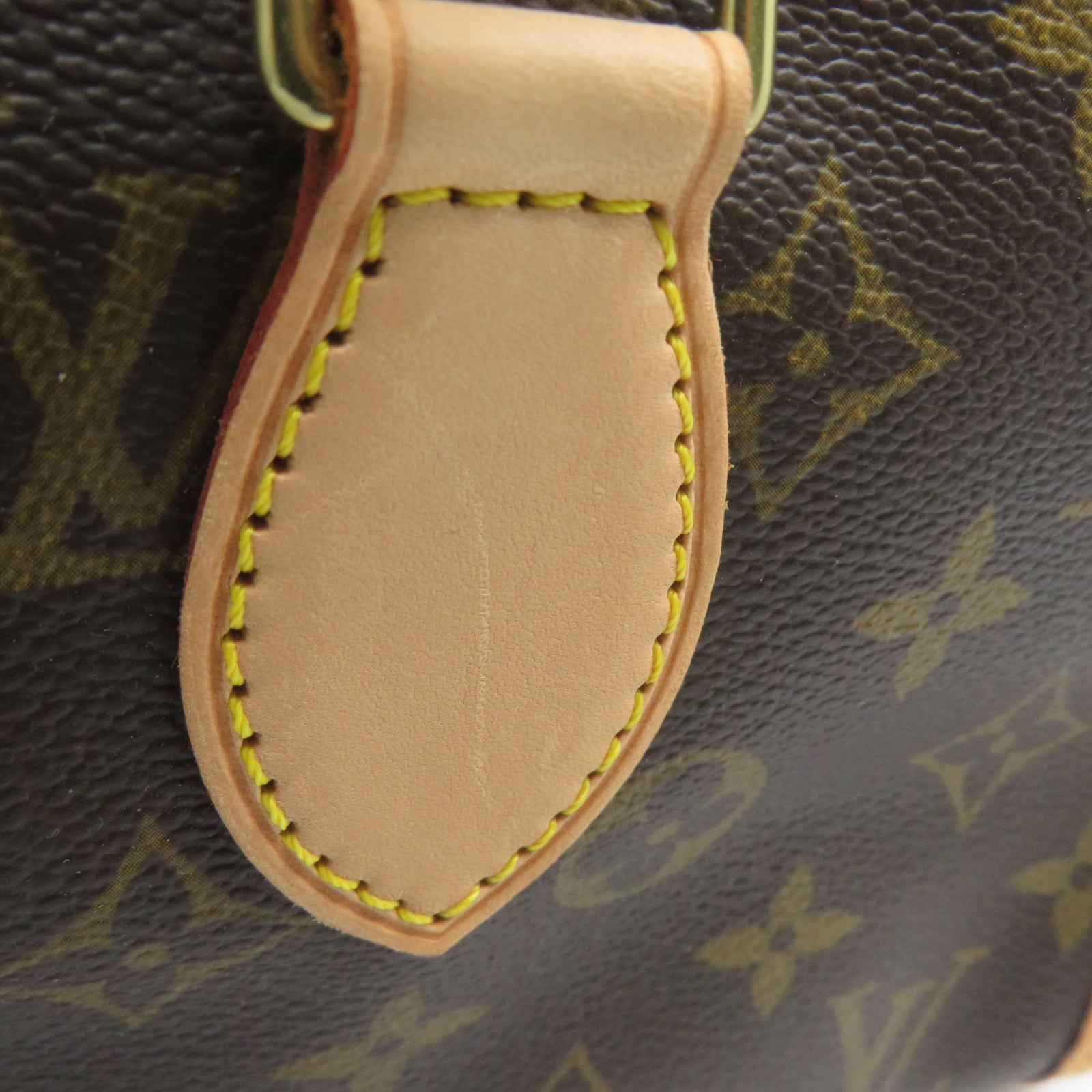 LOUIS VUITTON Monogram Popincourt金扣手挽袋啡色