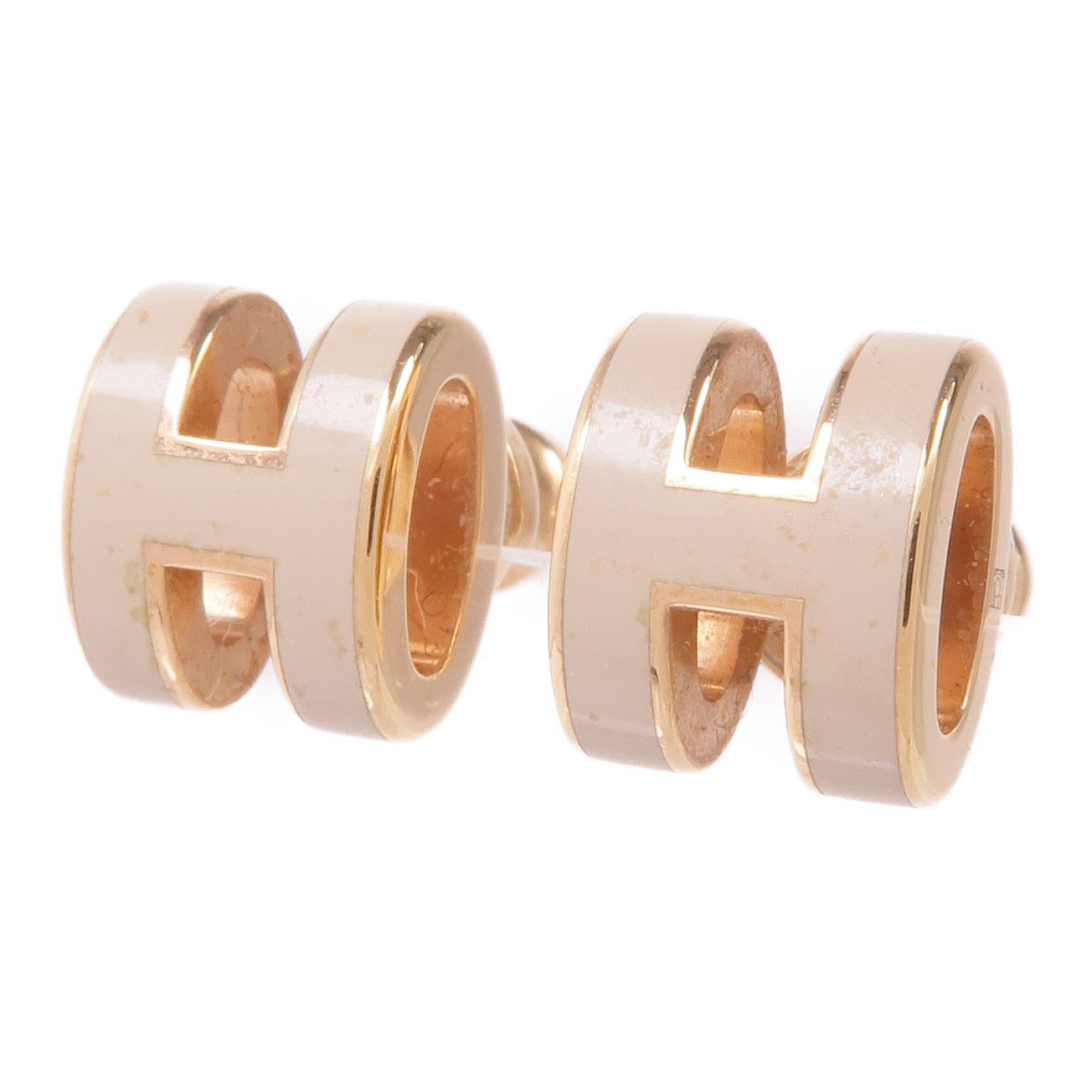 HERMES 金屬Mini Pop H Earrings耳環
