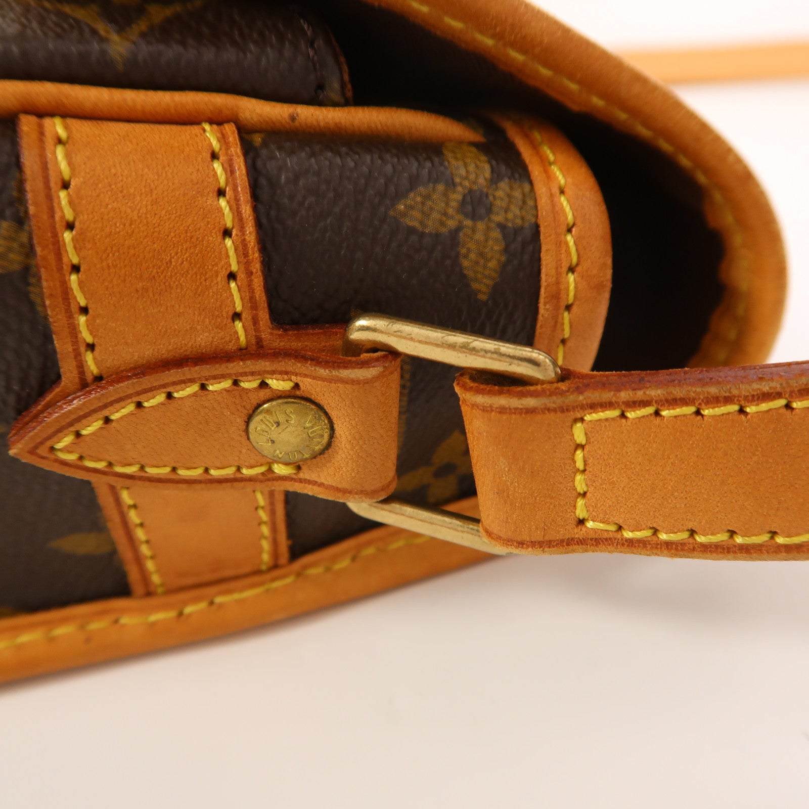 LOUIS VUITTON Monogram Sologne金扣肩背袋