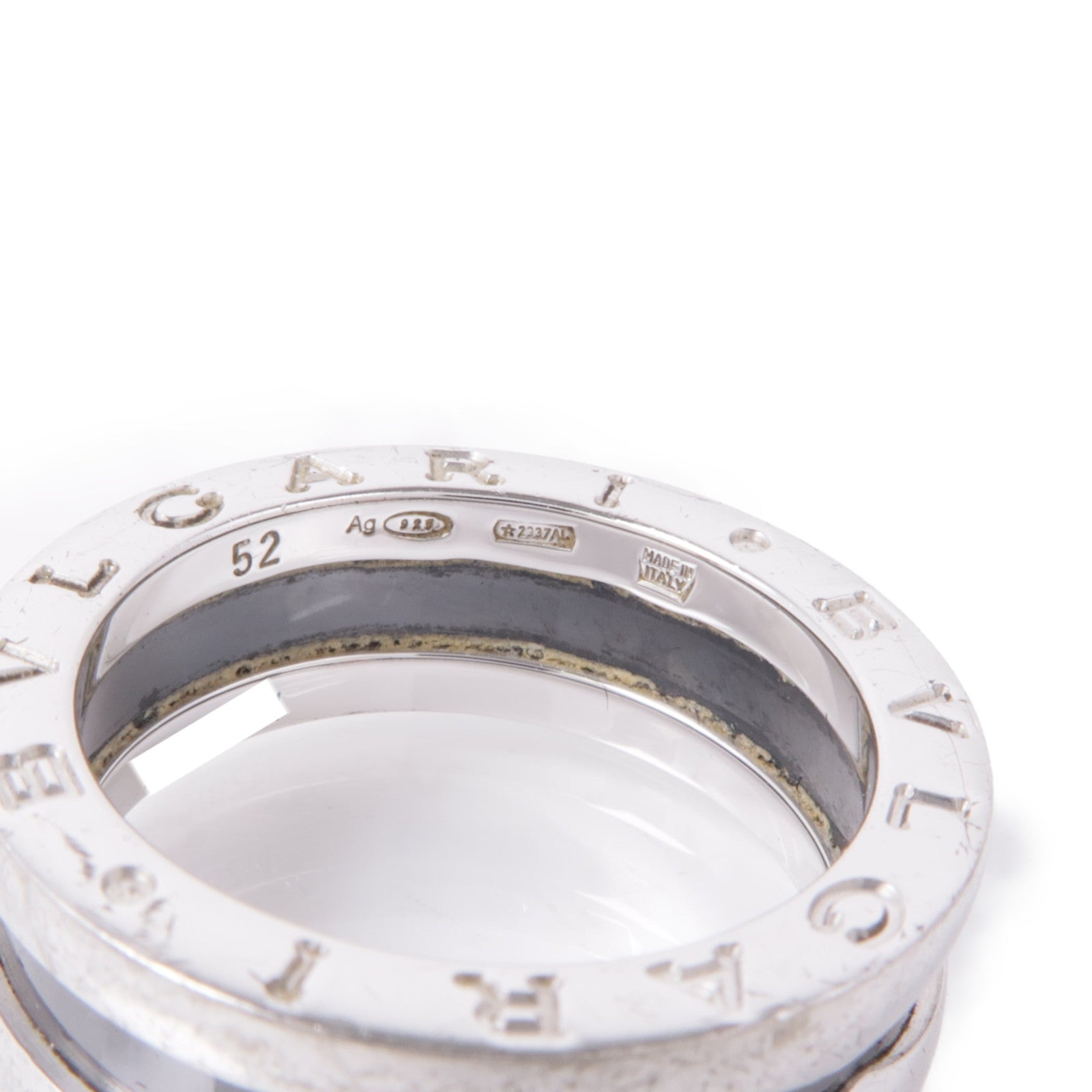 BVLGARI 925純銀B-zero1 Save the Children Ring戒指BLV#52US#5.75