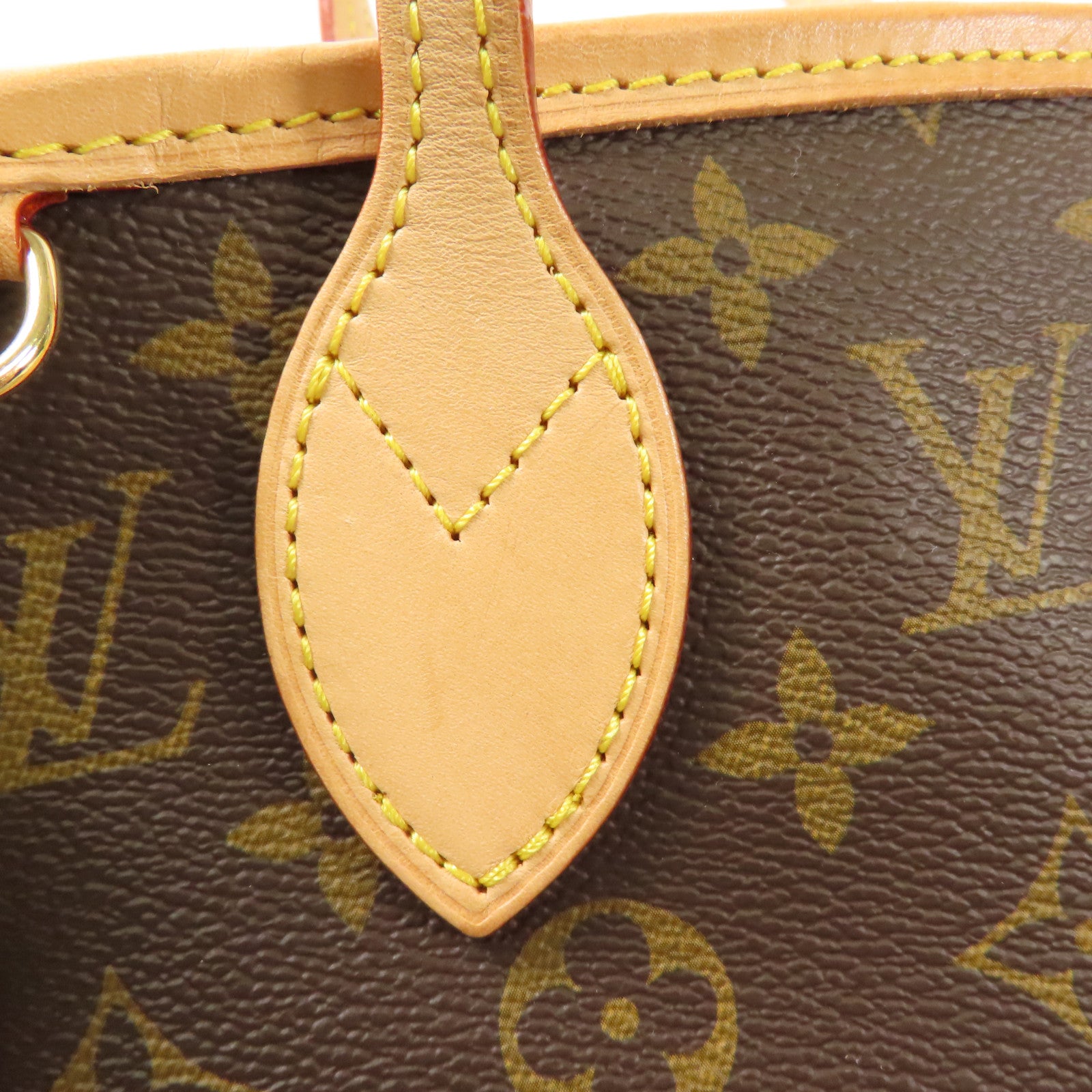 LOUIS VUITTON Monogram Neverfull BB金扣手挽肩背兩用袋