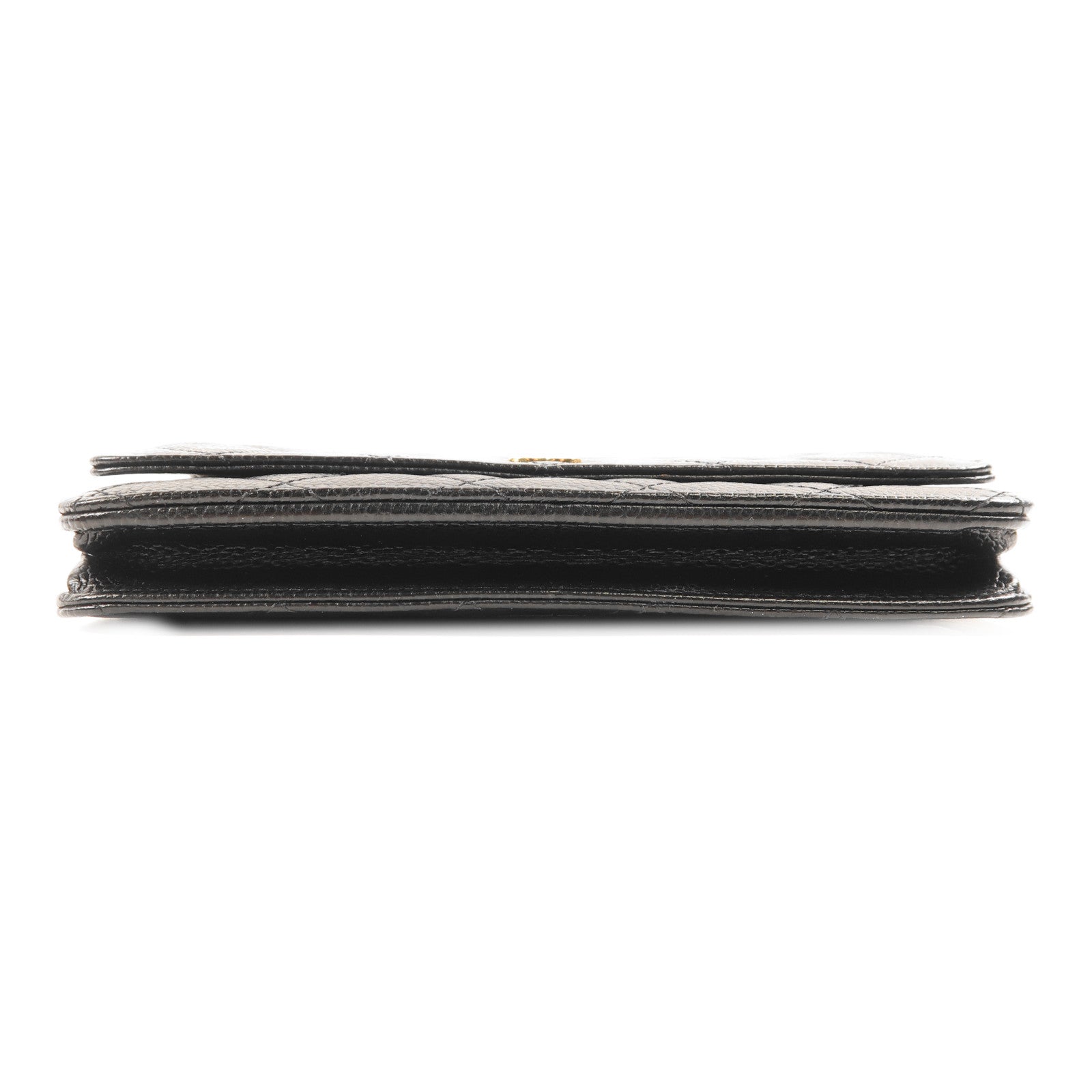 CHANEL 牛皮皮革WOC Wallet On Chain金扣鏈帶肩背袋