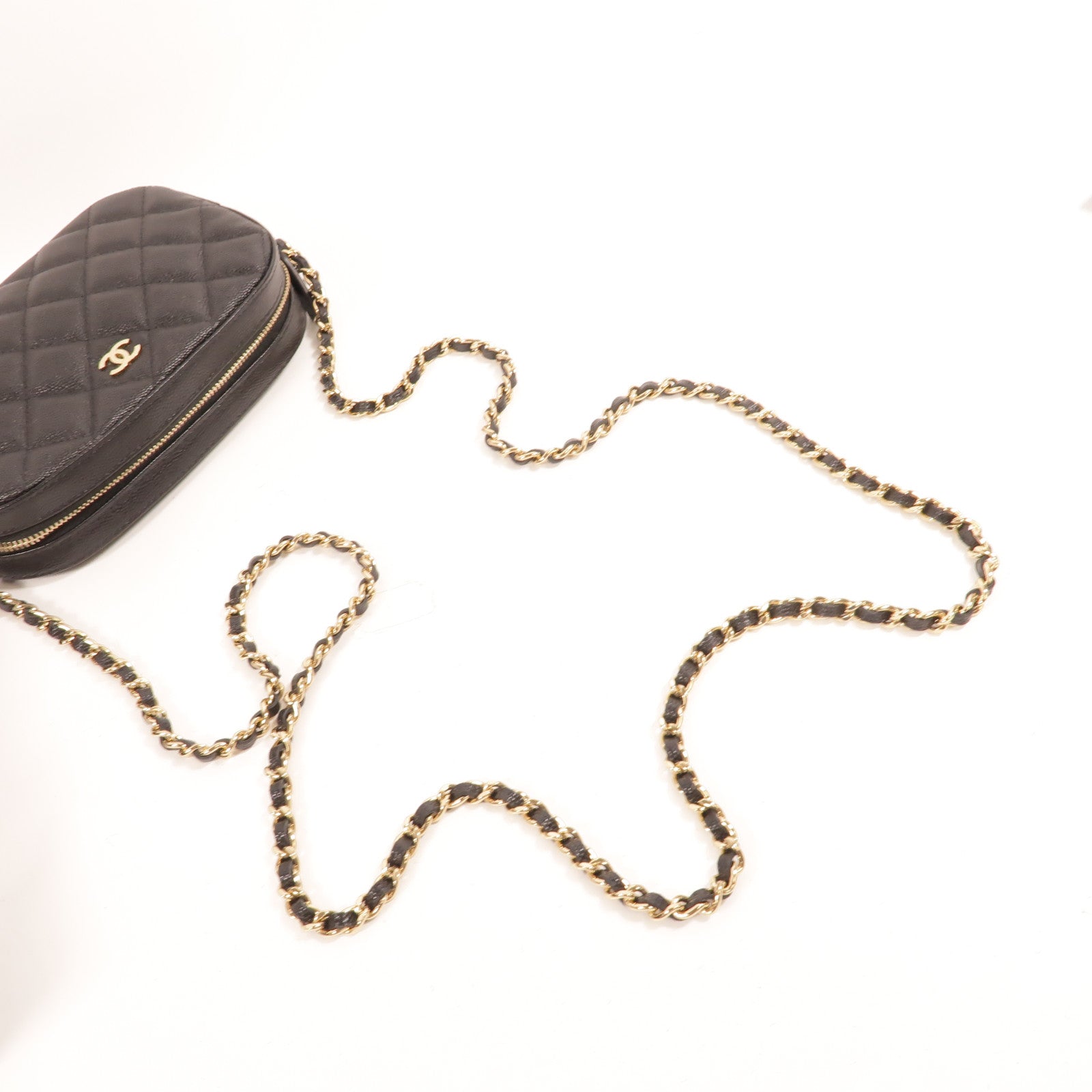 CHANEL 牛皮皮革Mini Camera Bag肩背袋