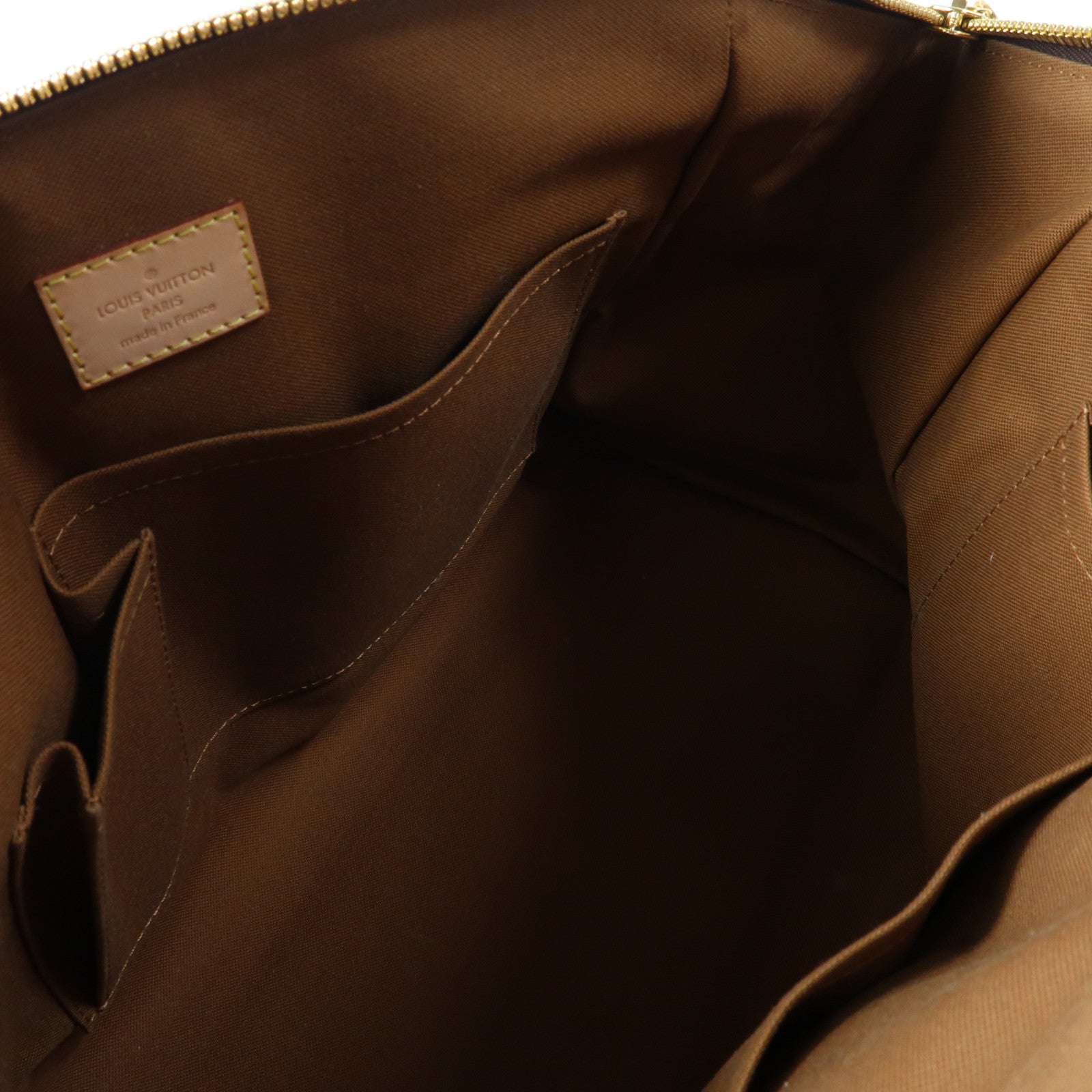 LOUIS VUITTON Monogram Tivoli GM金扣肩背袋啡色
