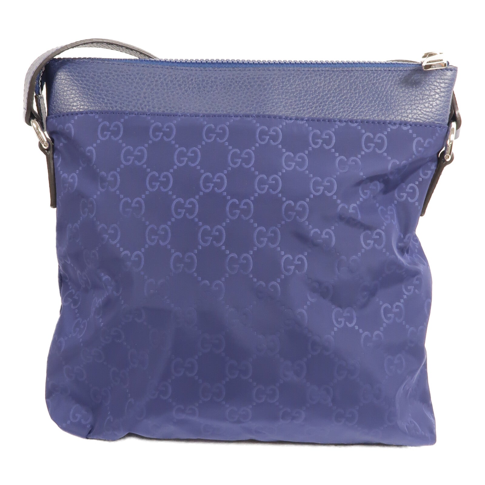 GUCCI 尼龍GG Nylon Flat Messenger Bag肩背袋