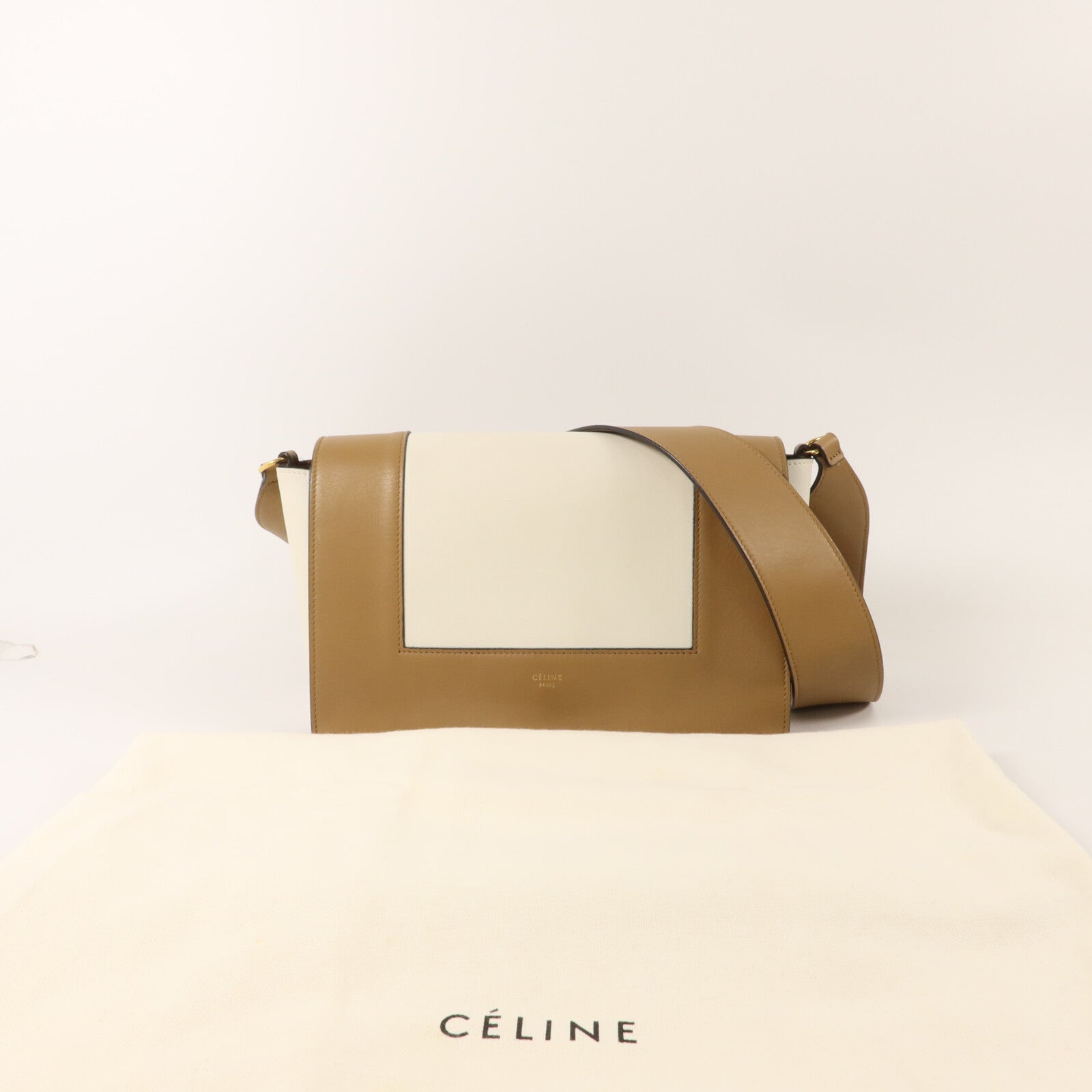 CELINE 牛皮皮革Frame Bag肩背袋