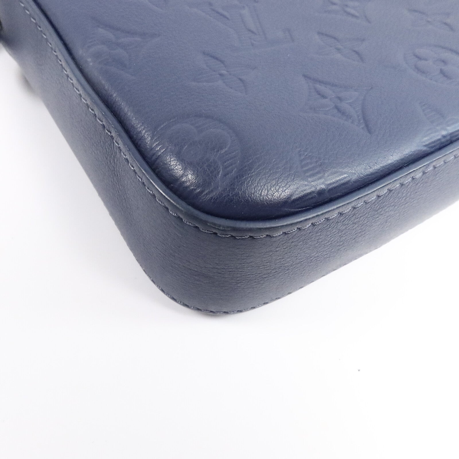 LOUIS VUITTON Monogram Shadow Trio Messenger肩背袋