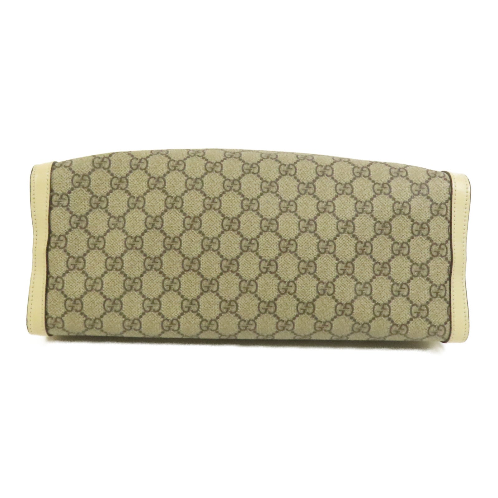 GUCCI 塗層帆布Padlock GG金扣肩背袋