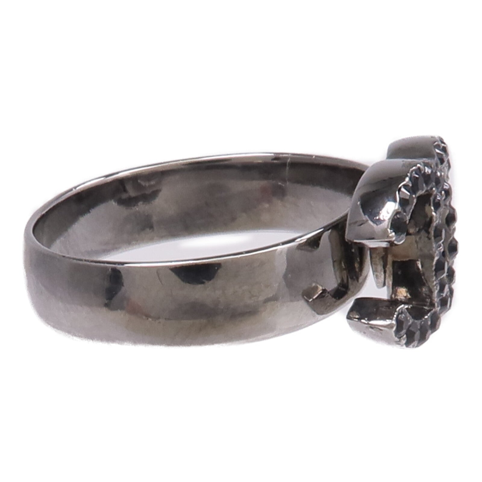 CHANEL 金屬Ring戒指US#7.5
