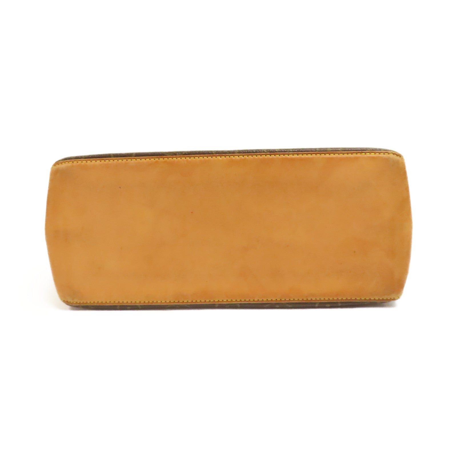 LOUIS VUITTON Monogram Cabas Piano金扣手挽袋啡色