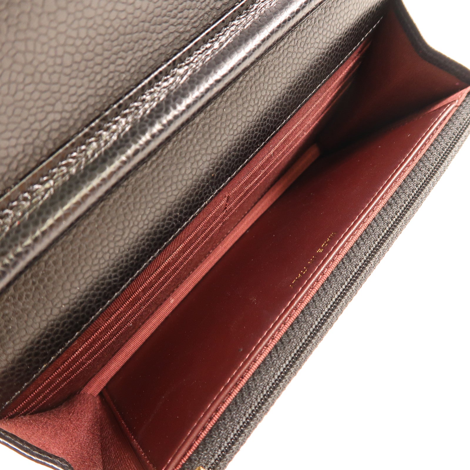 CHANEL 牛皮皮革WOC Wallet On Chain金扣鏈帶肩背袋