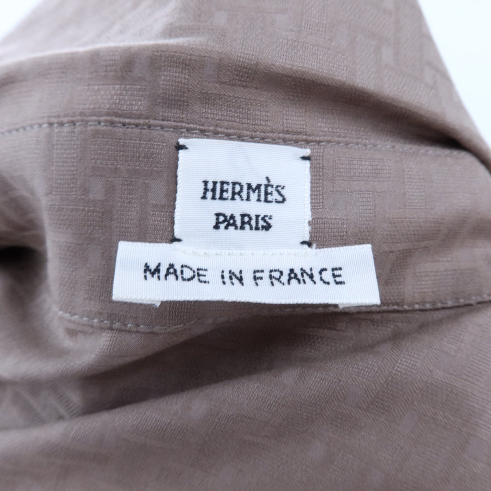 HERMES Cashmere/Silk Mosaique Zip-Up Dress連身裙
