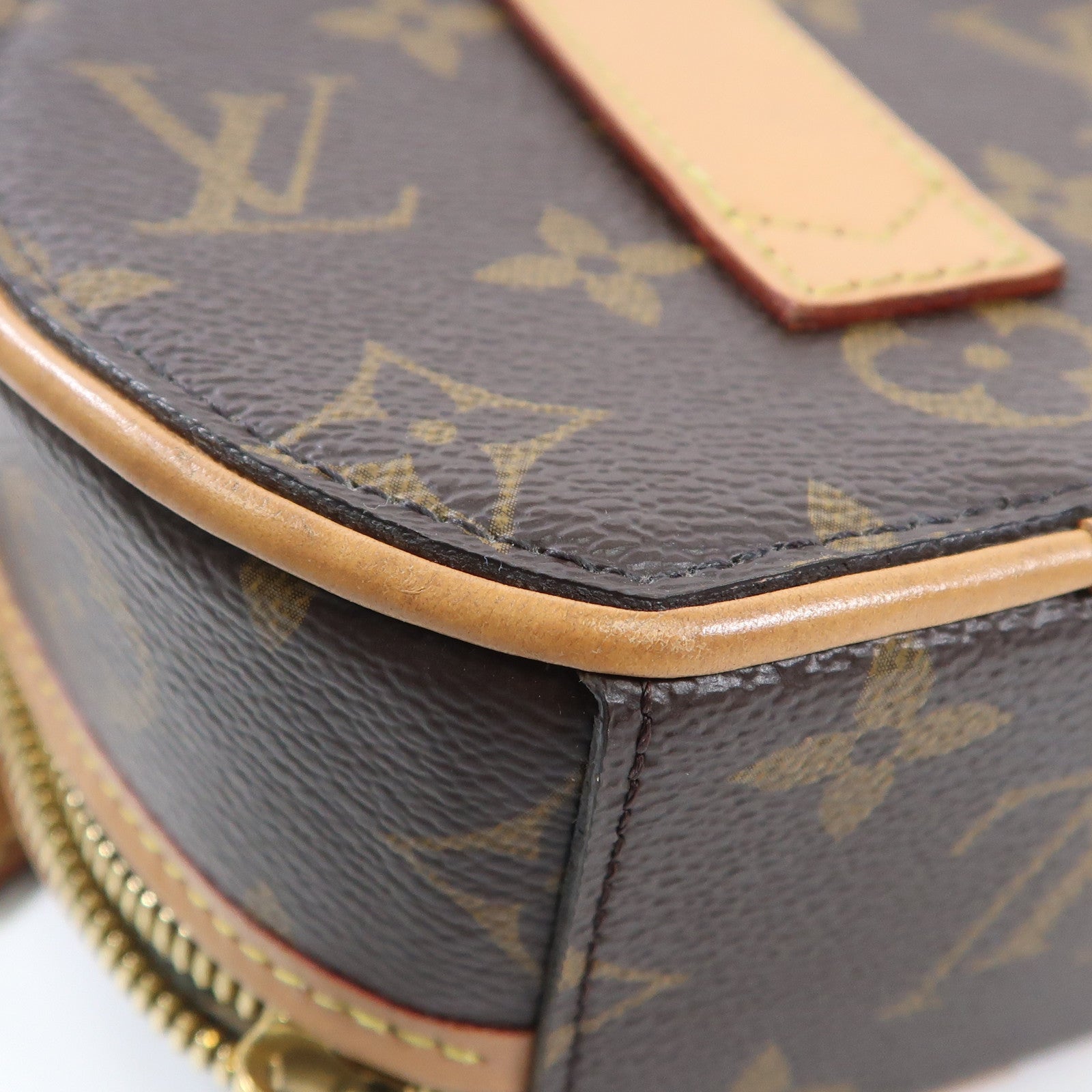 LOUIS VUITTON LV GHW Mini Boite Chapeau 2 Way Shoulder Bag M44699 Monogram Brown