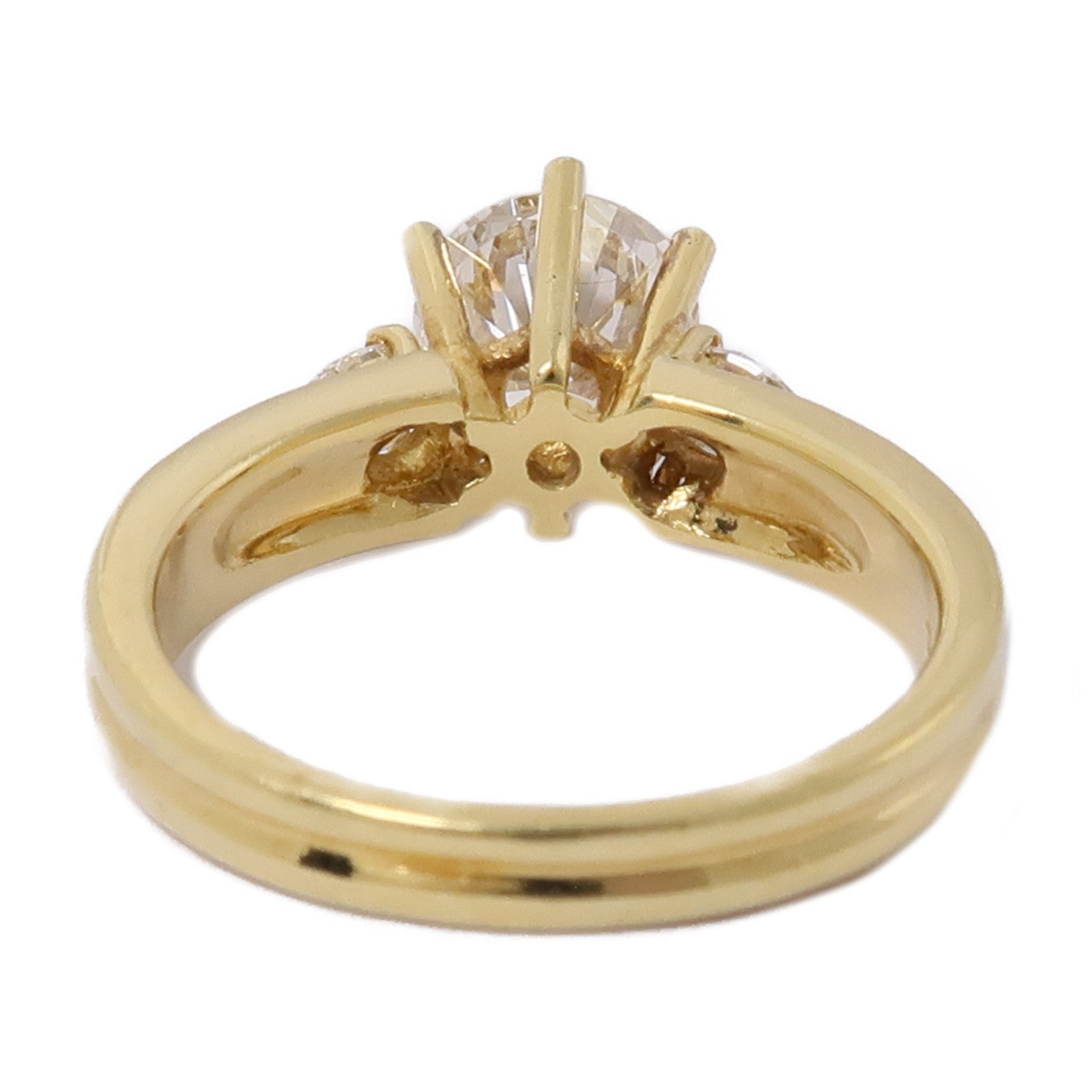 JEWELRY 【激減優惠】18K黃金Diamond Ring鑽石戒指US#5