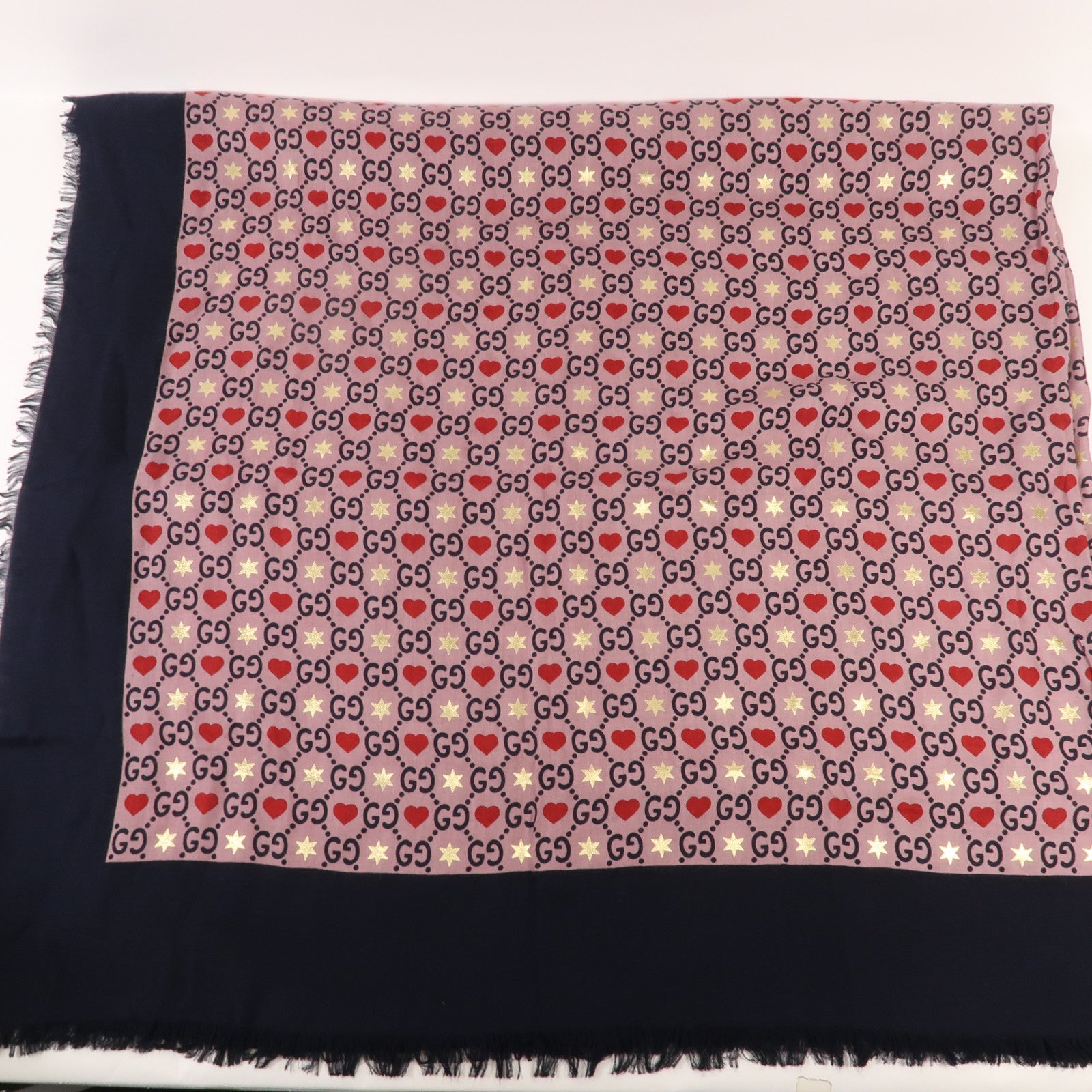 GUCCI 【萬聖節商品】絲質Scarf 140X140絲巾