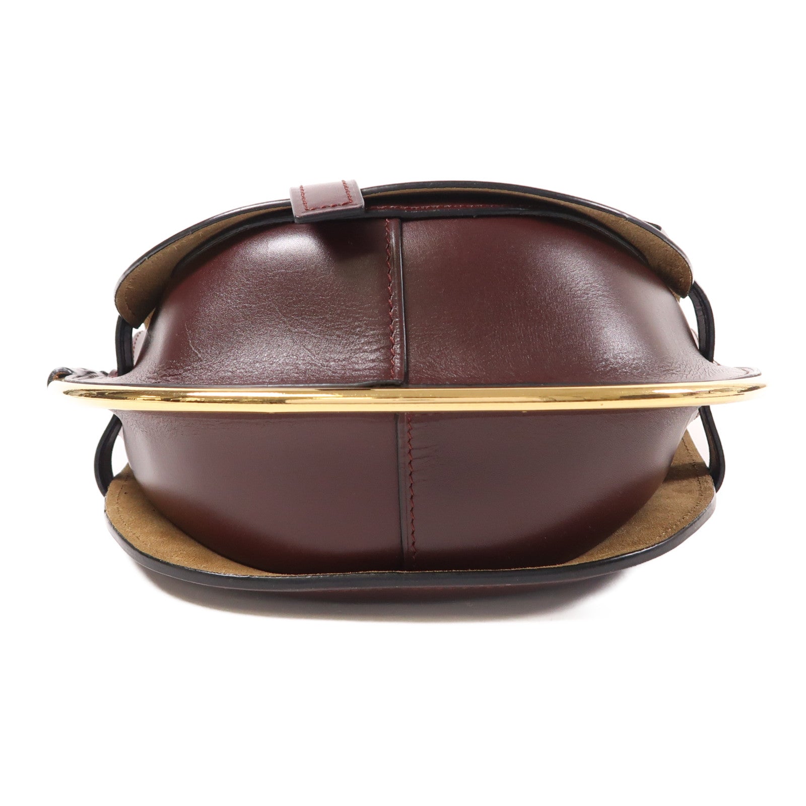 LOEWE 牛皮皮革Gate Medium金扣肩背袋