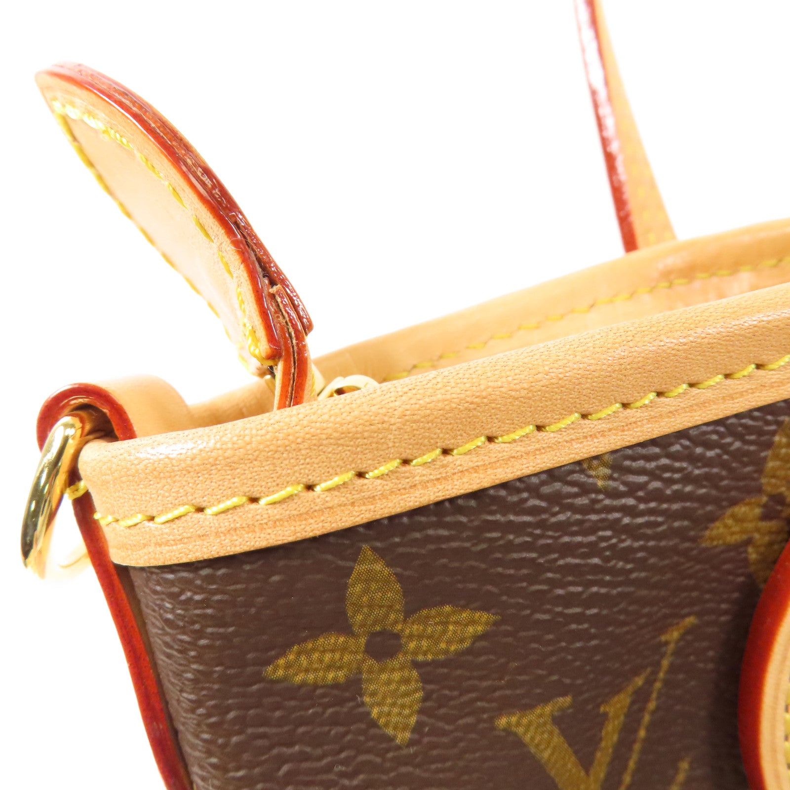 LOUIS VUITTON Monogram Neverfull BB金扣手挽肩背兩用袋