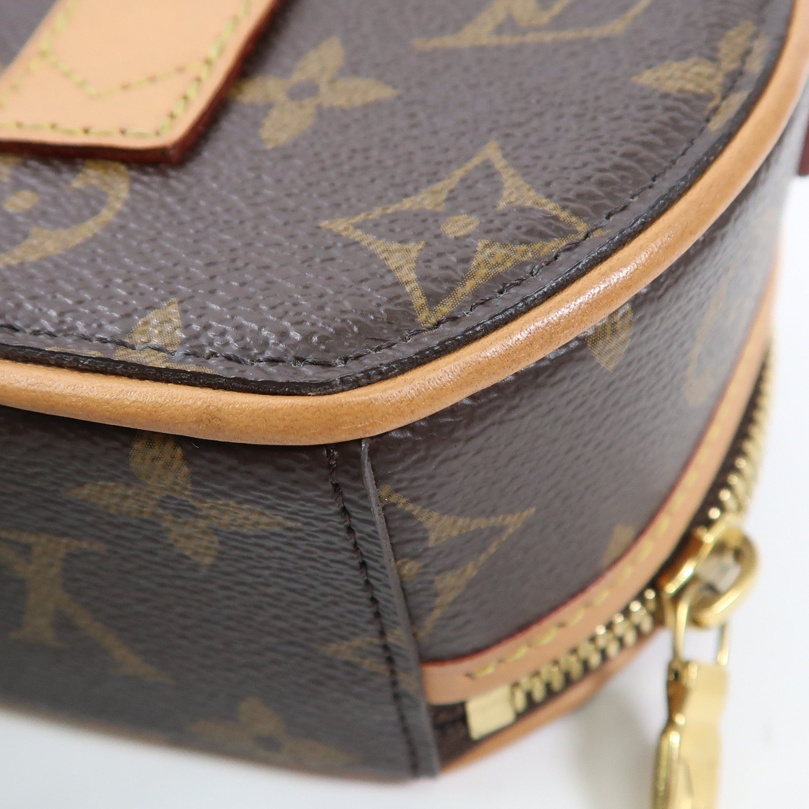 LOUIS VUITTON LV GHW Mini Boite Chapeau 2 Way Shoulder Bag M44699 Monogram Brown