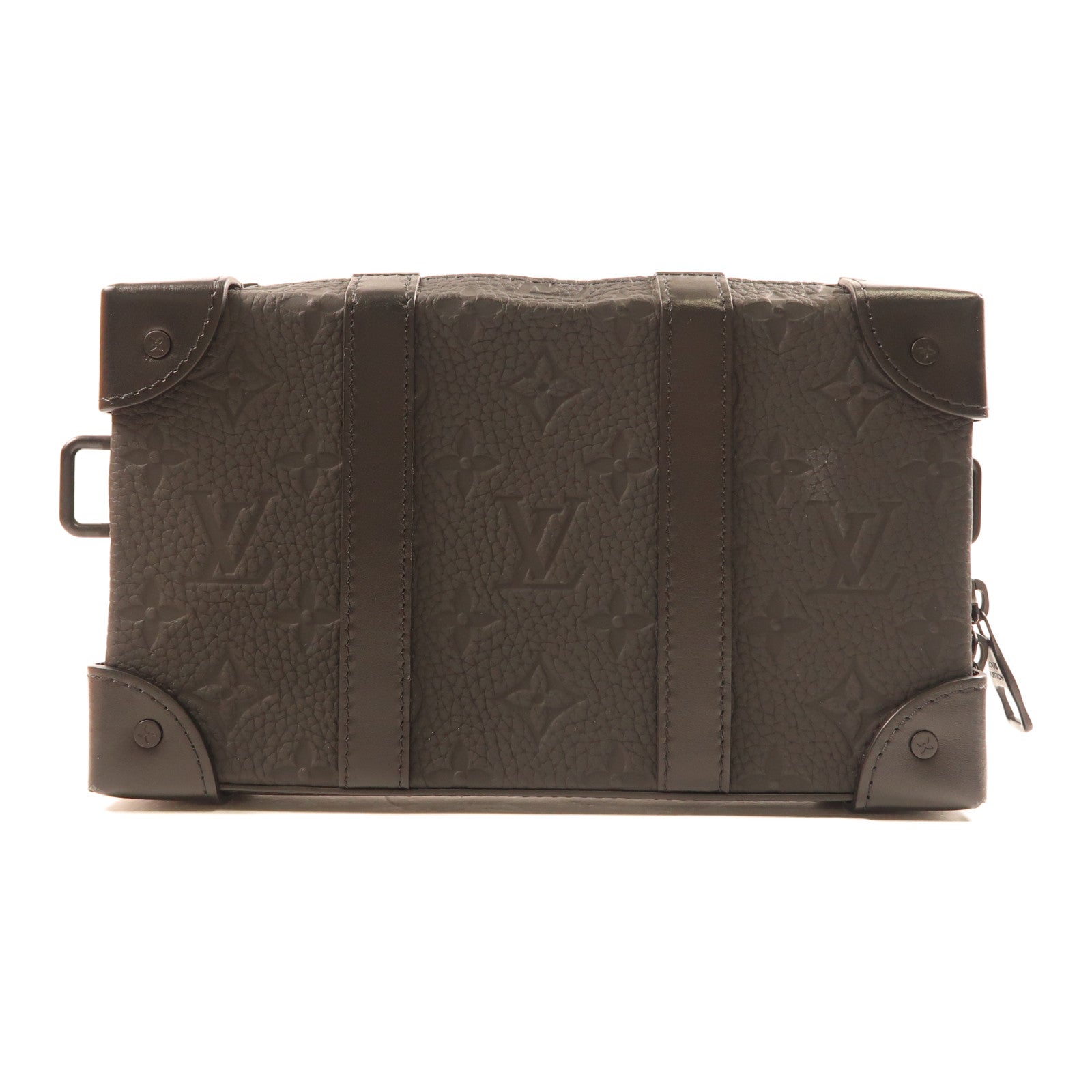 LOUIS VUITTON LV Soft Trunk Shoulder Bag M80224 Monogram Taurillon