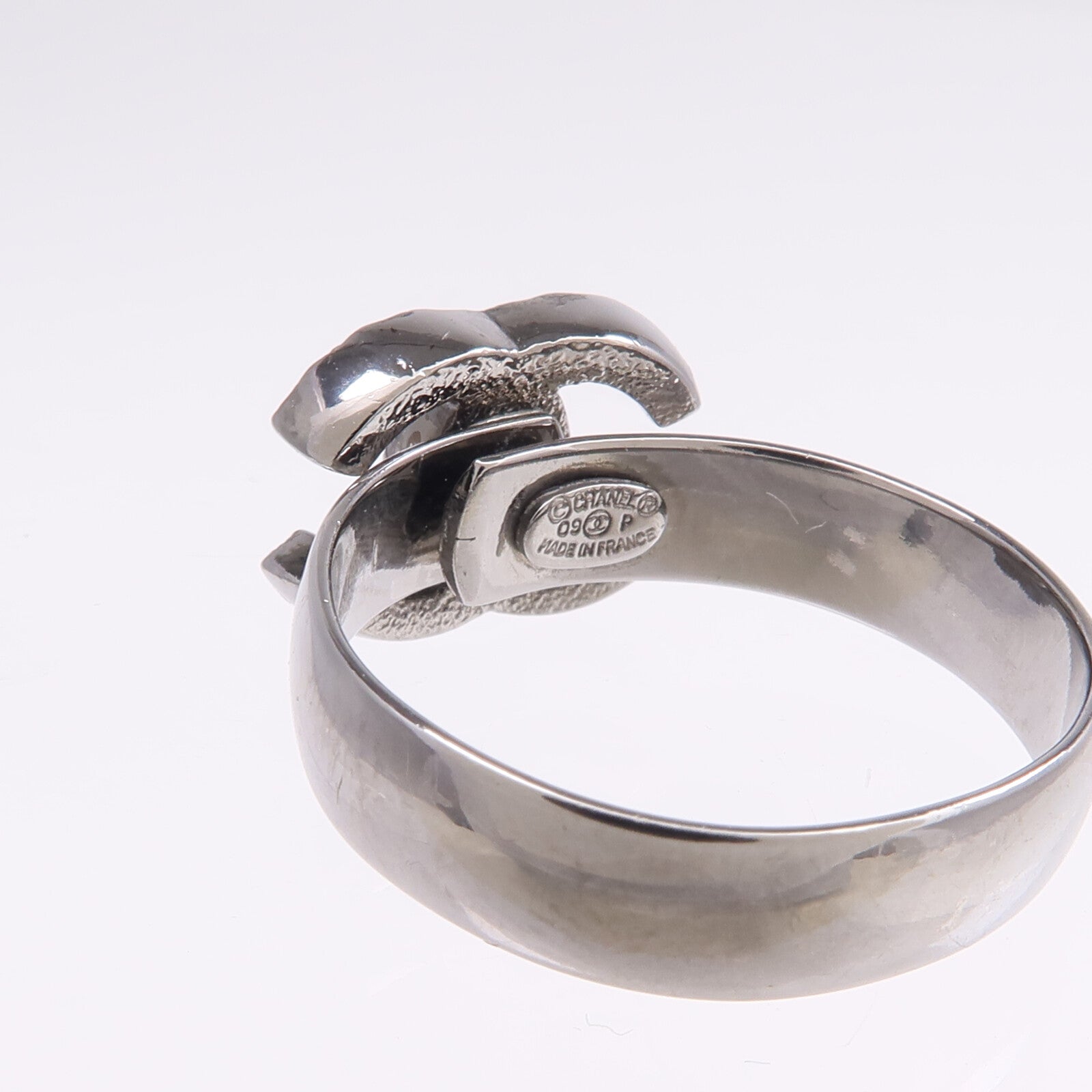 CHANEL 金屬Ring戒指US#7.5
