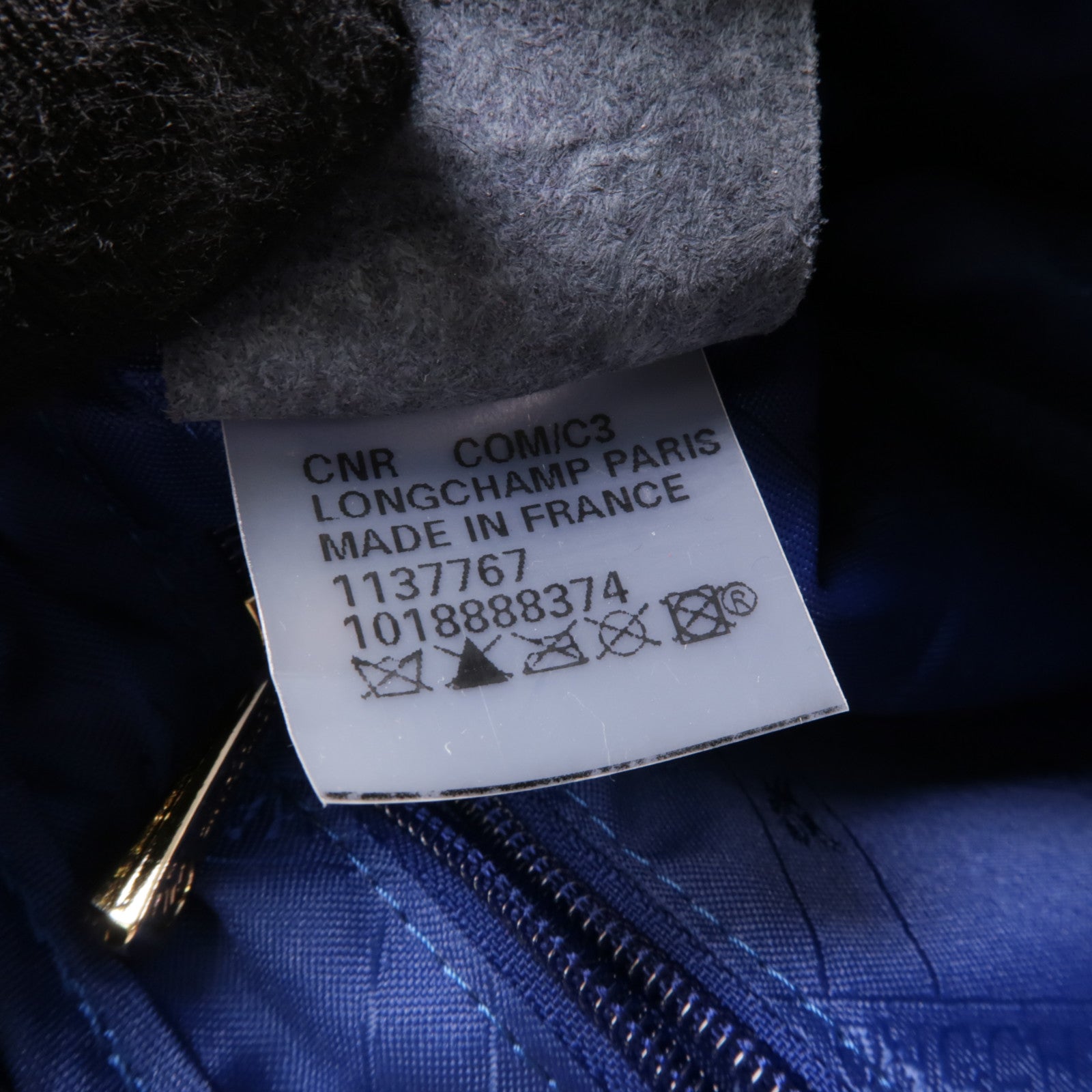 Longchamp 牛皮皮革Shoulder Bag金扣肩背袋