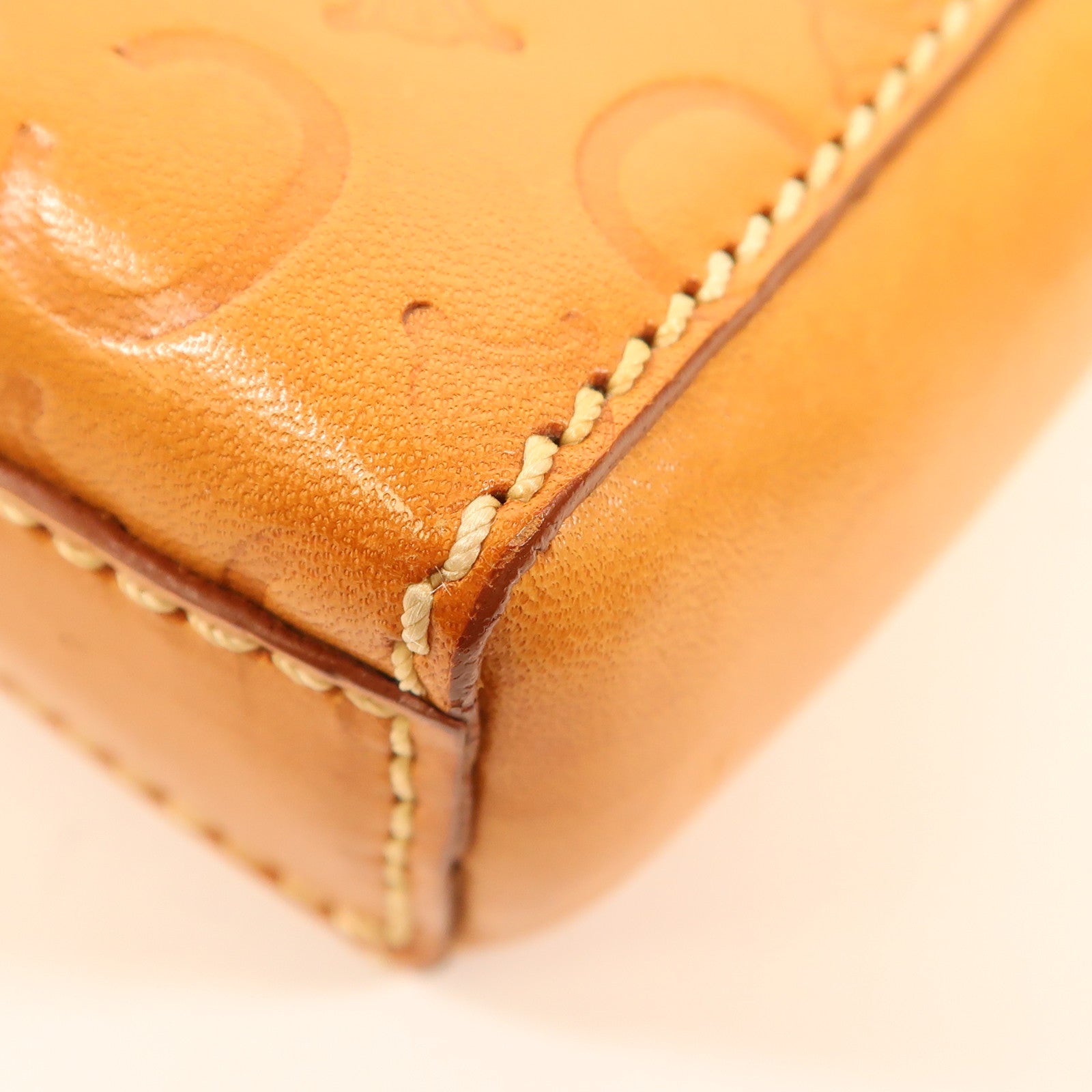 CELINE 牛皮皮革Hand Bag金扣手挽袋