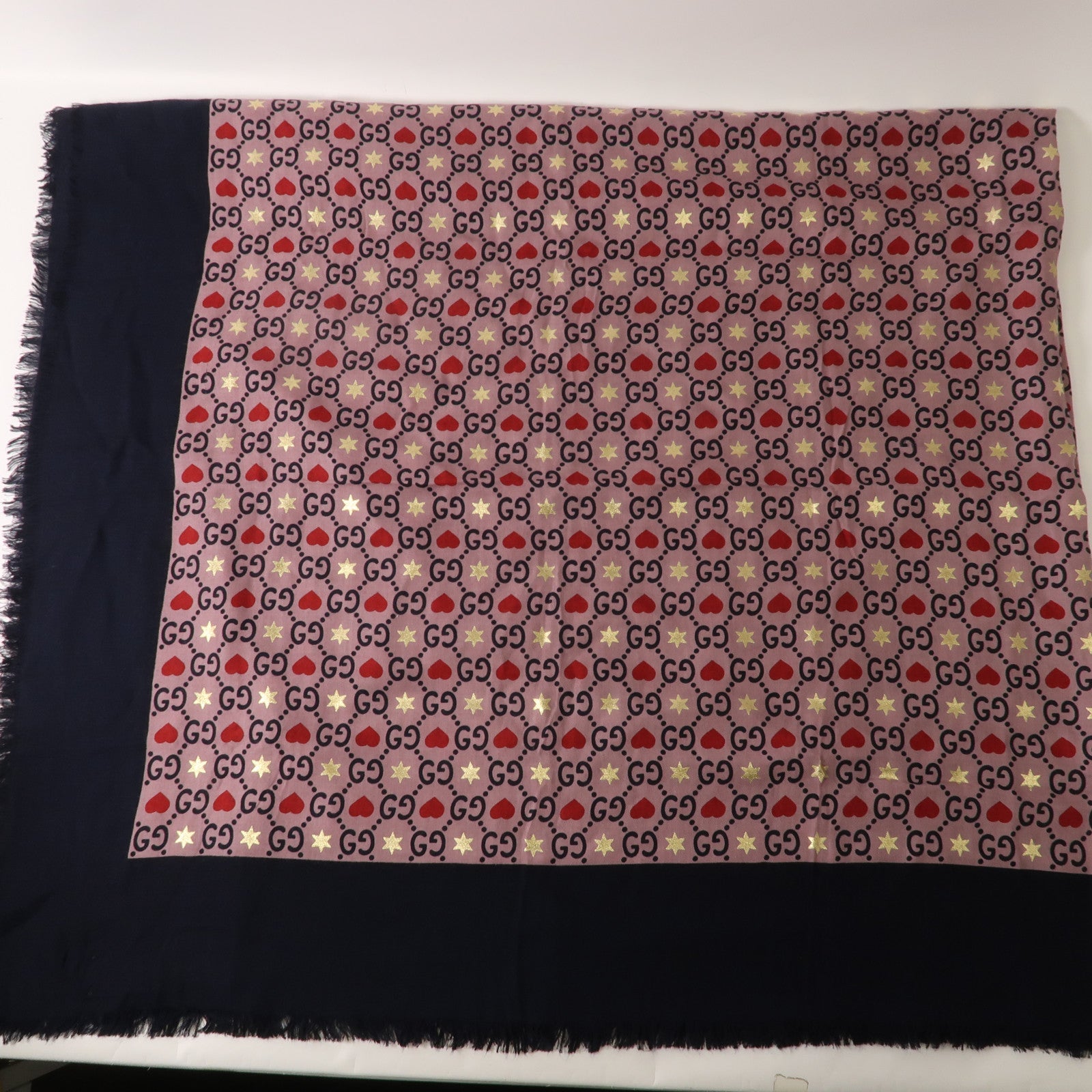 GUCCI 【萬聖節商品】絲質Scarf 140X140絲巾