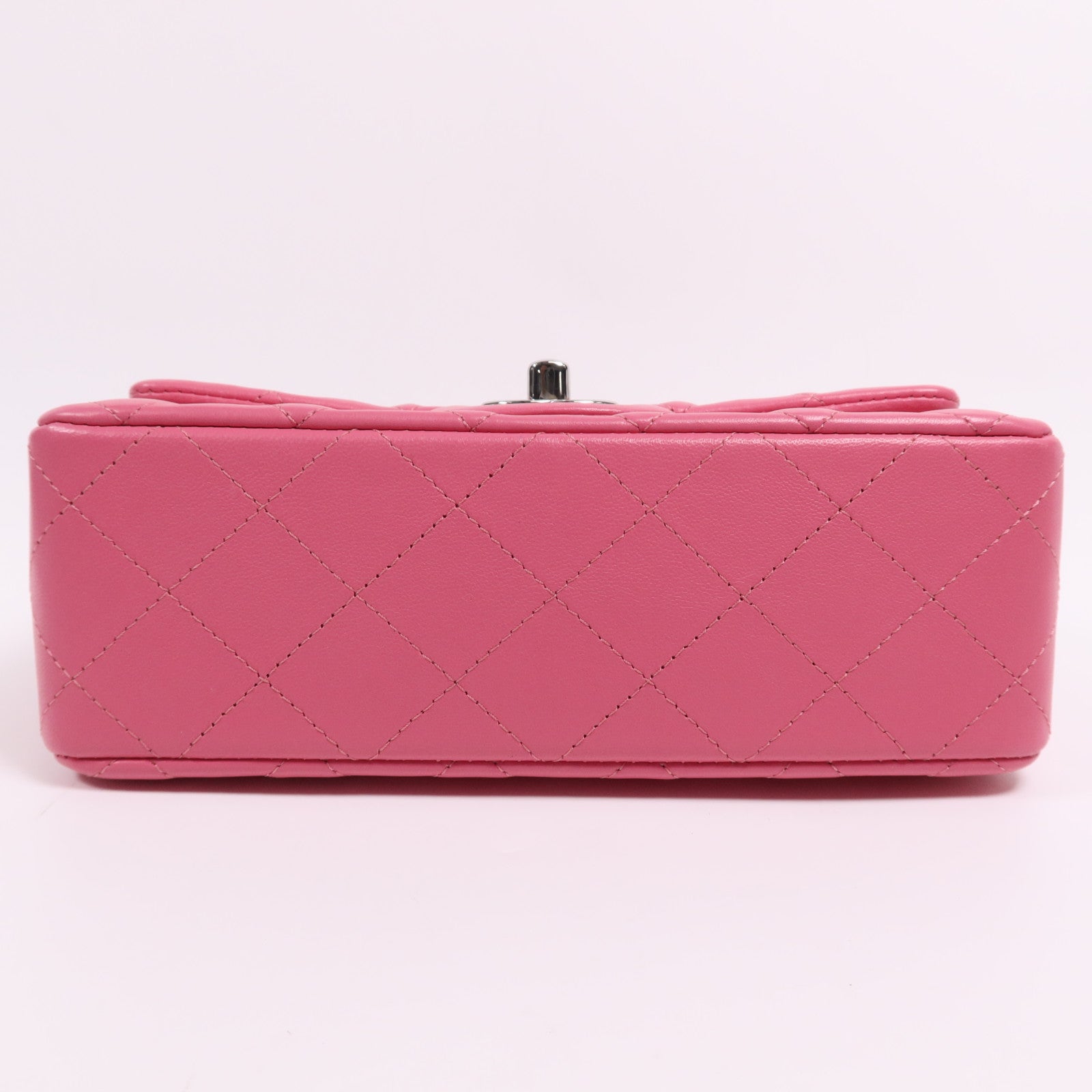 CHANEL 羊皮皮革Classic 20銀扣鏈帶肩背袋