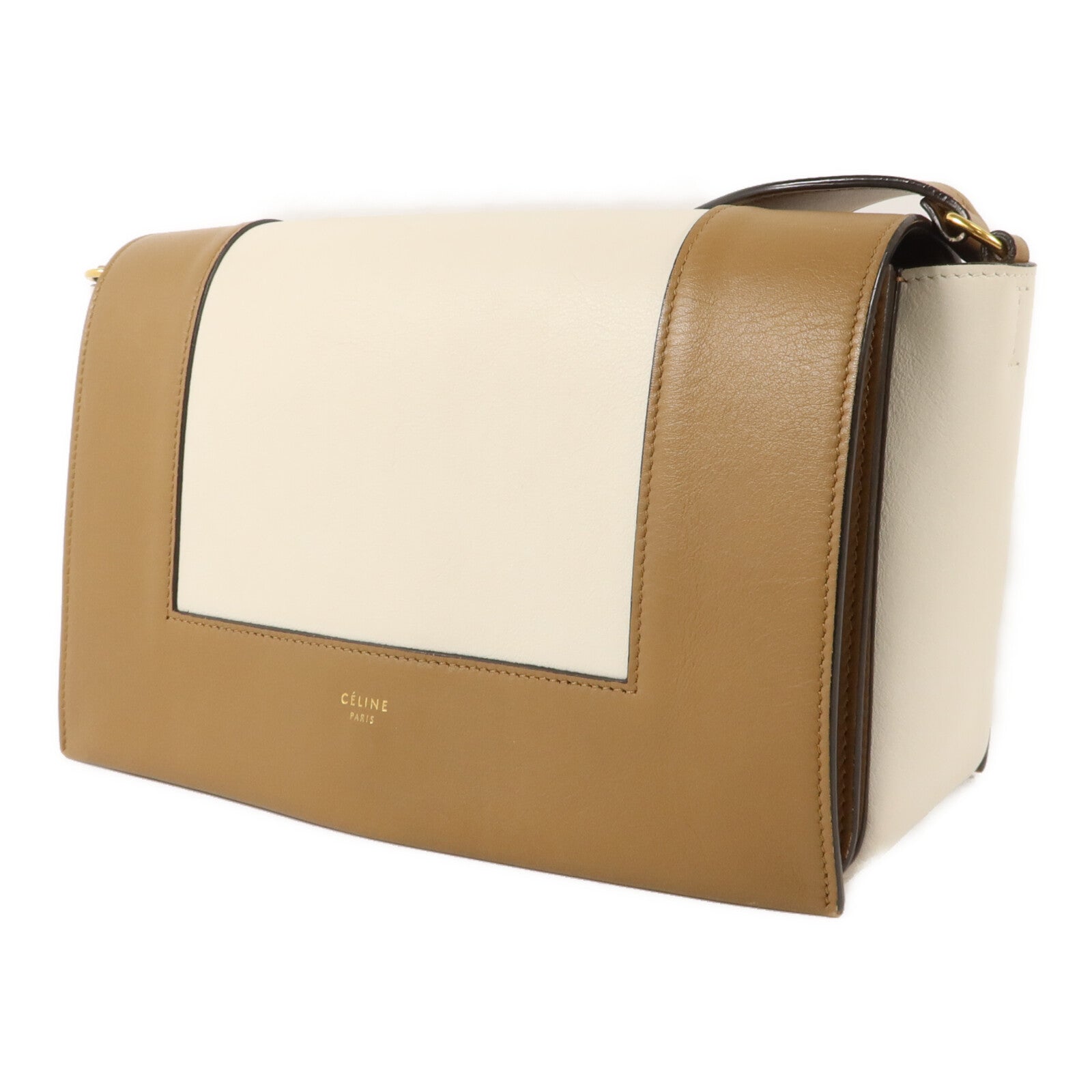 CELINE 牛皮皮革Frame Bag肩背袋