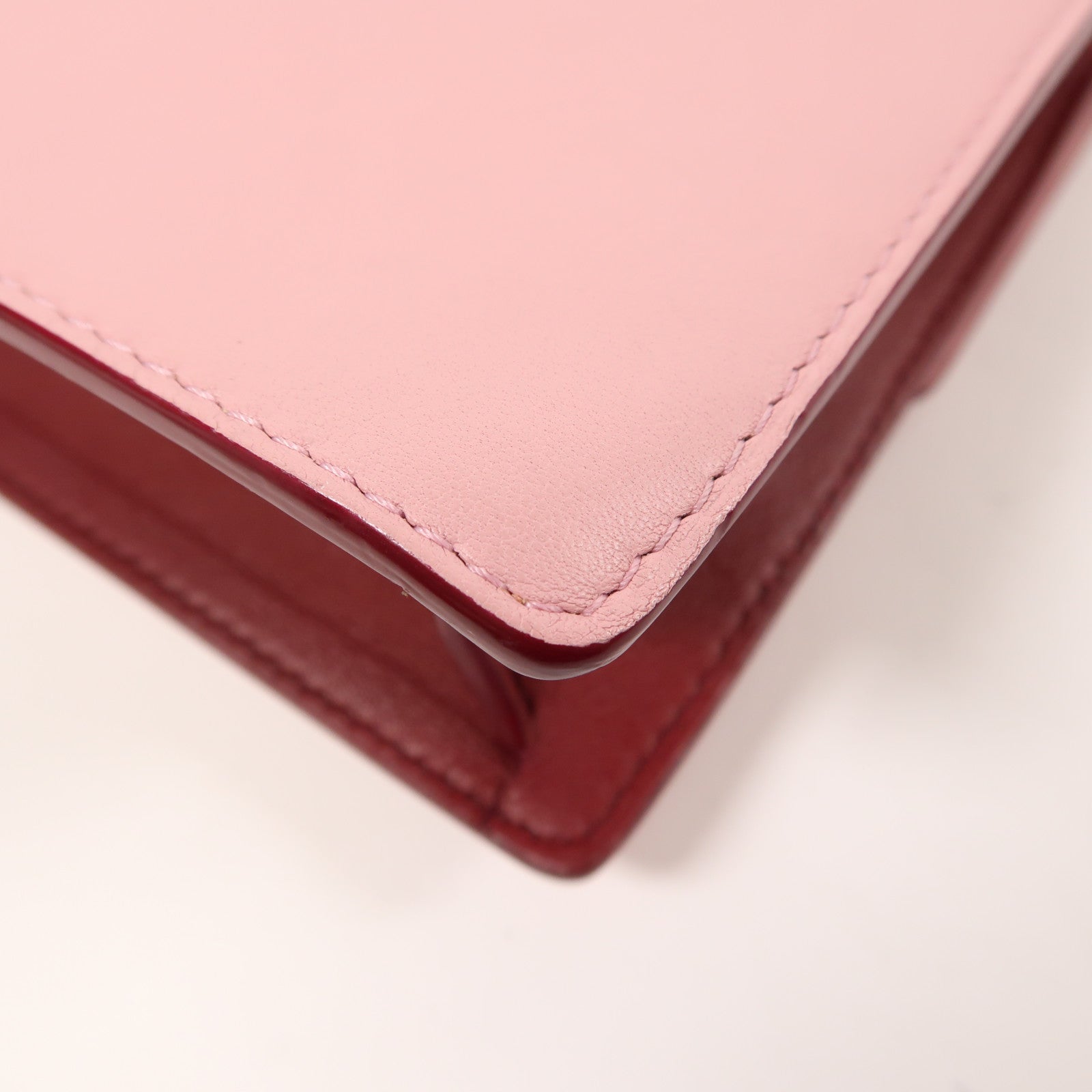 Delvaux 牛皮皮革Madame Mini銀扣鏈帶肩背袋