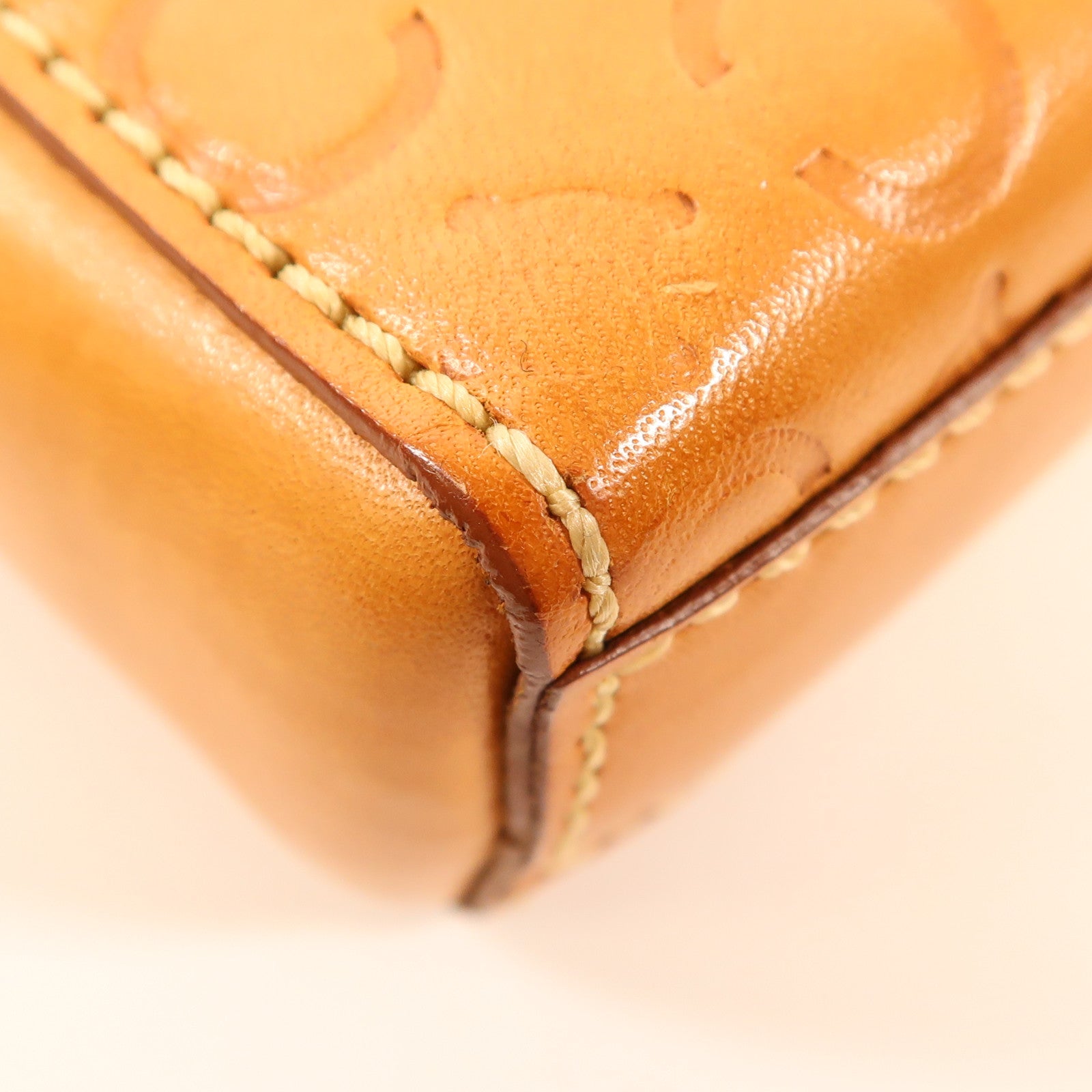 CELINE 牛皮皮革Hand Bag金扣手挽袋